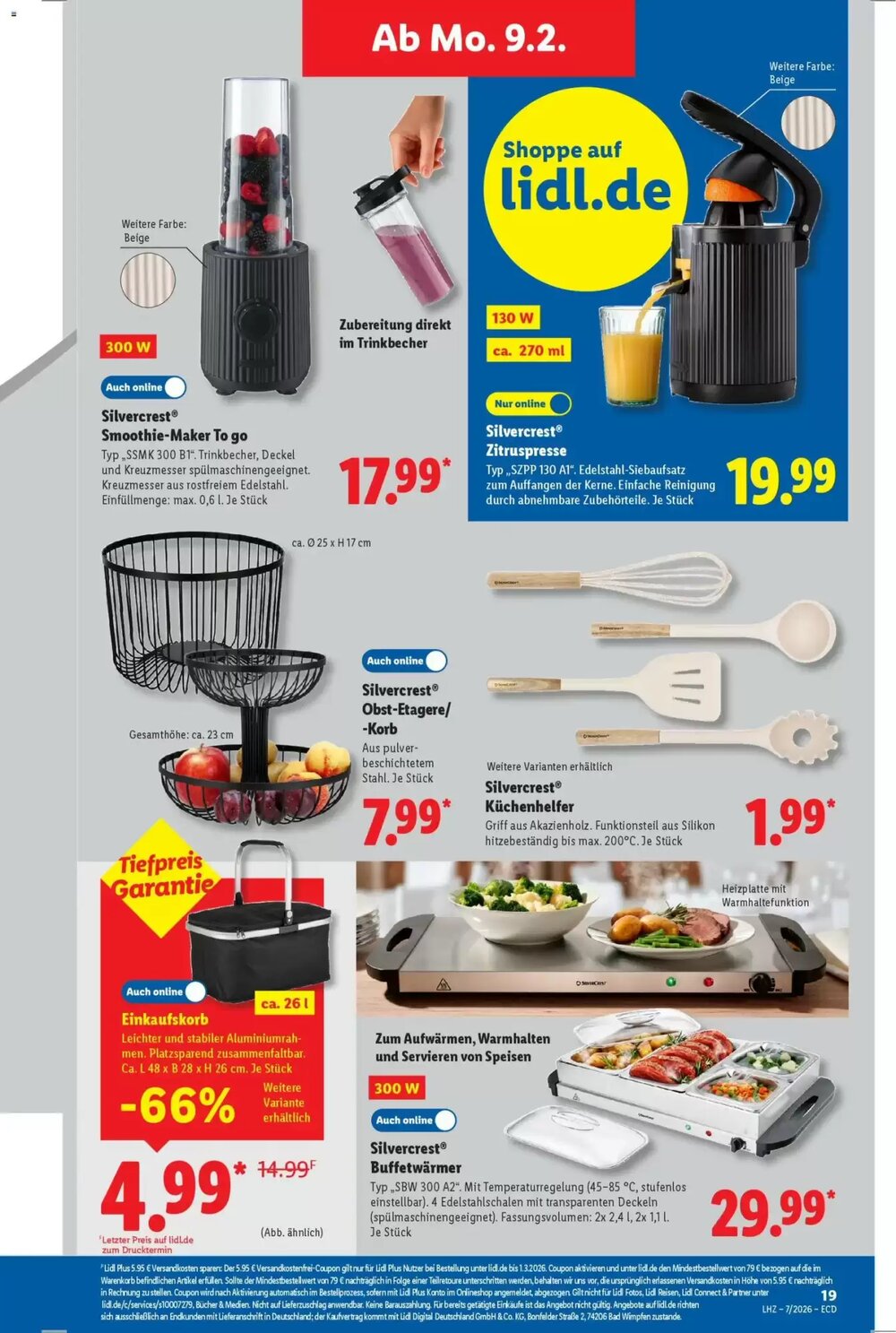 Lidl Prospekt (ab 09.02.2026) zum Blättern - Seite 7
