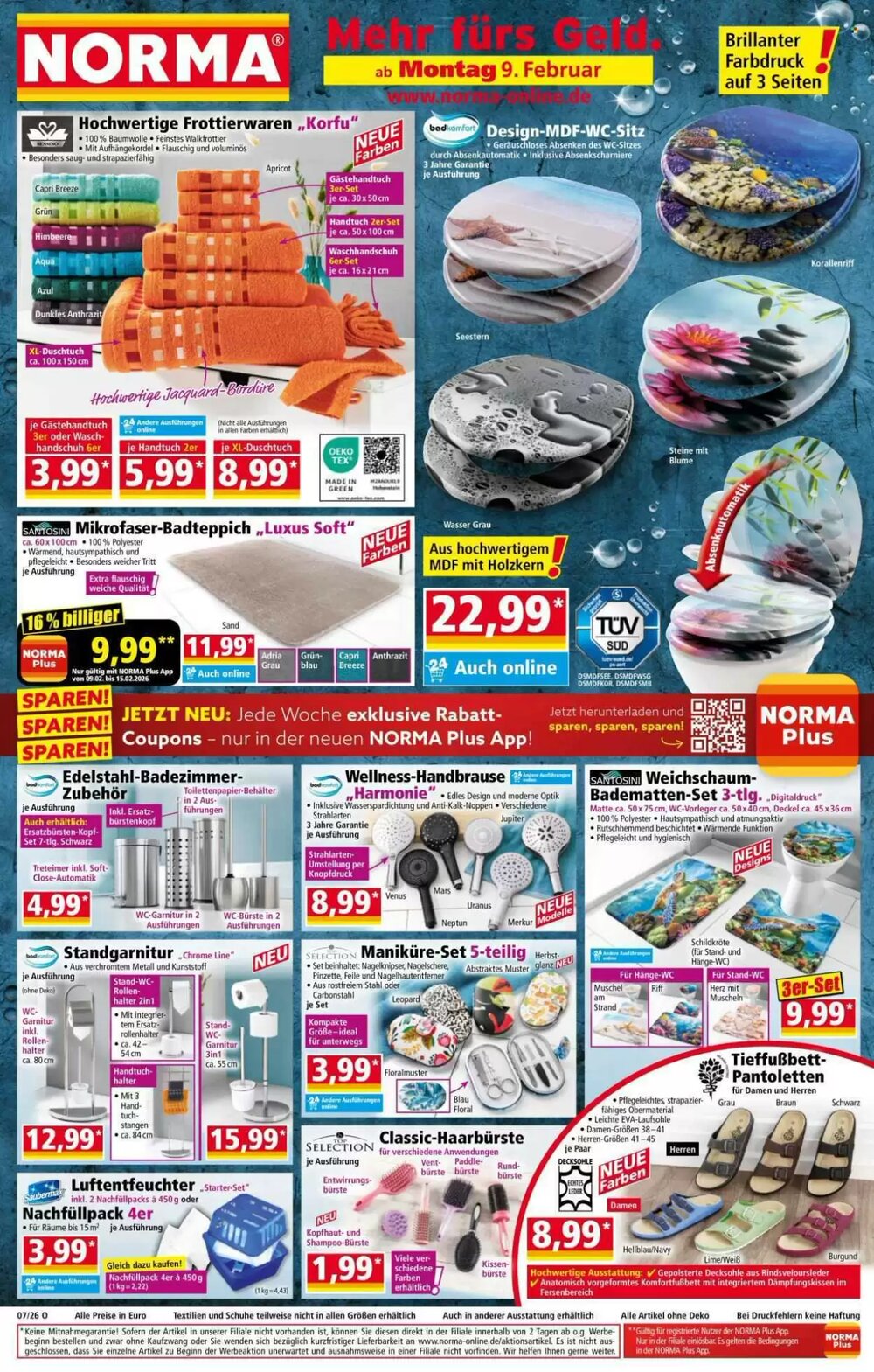 Norma Prospekt (ab 09.02.2026) zum Blättern - Seite 1