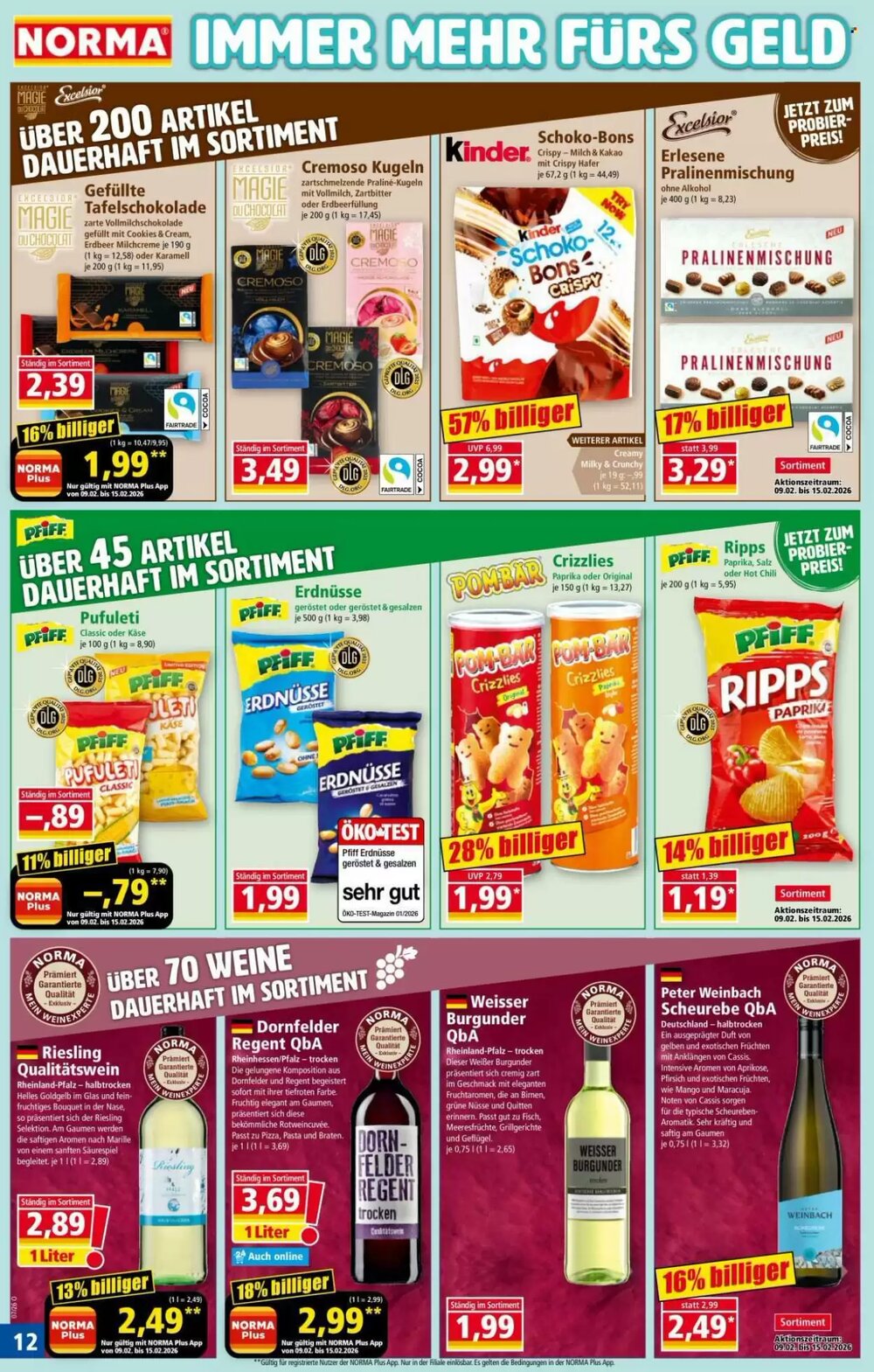 Norma Prospekt (ab 09.02.2026) zum Blättern - Seite 12