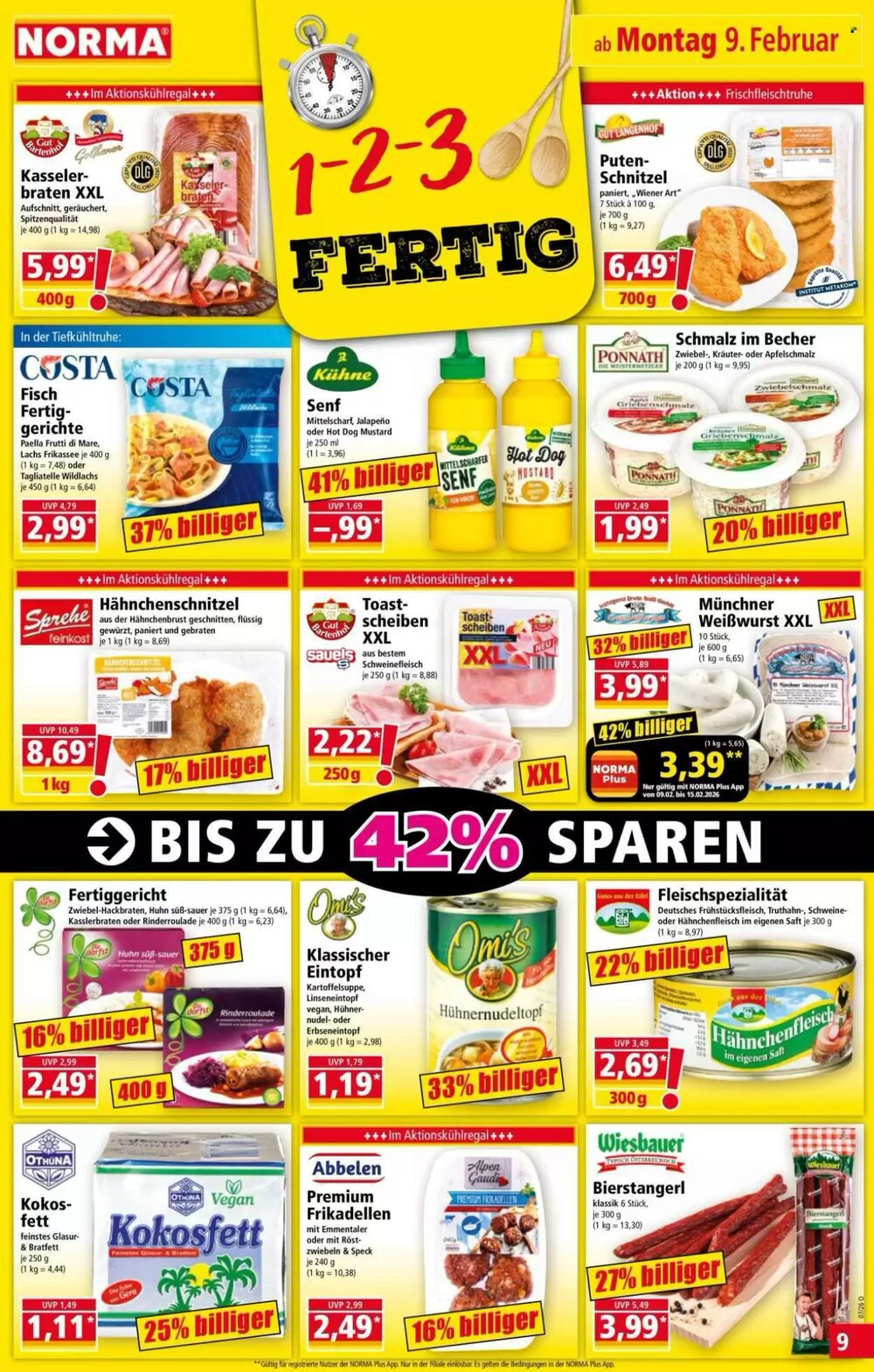 Norma Prospekt (ab 09.02.2026) zum Blättern - Seite 9