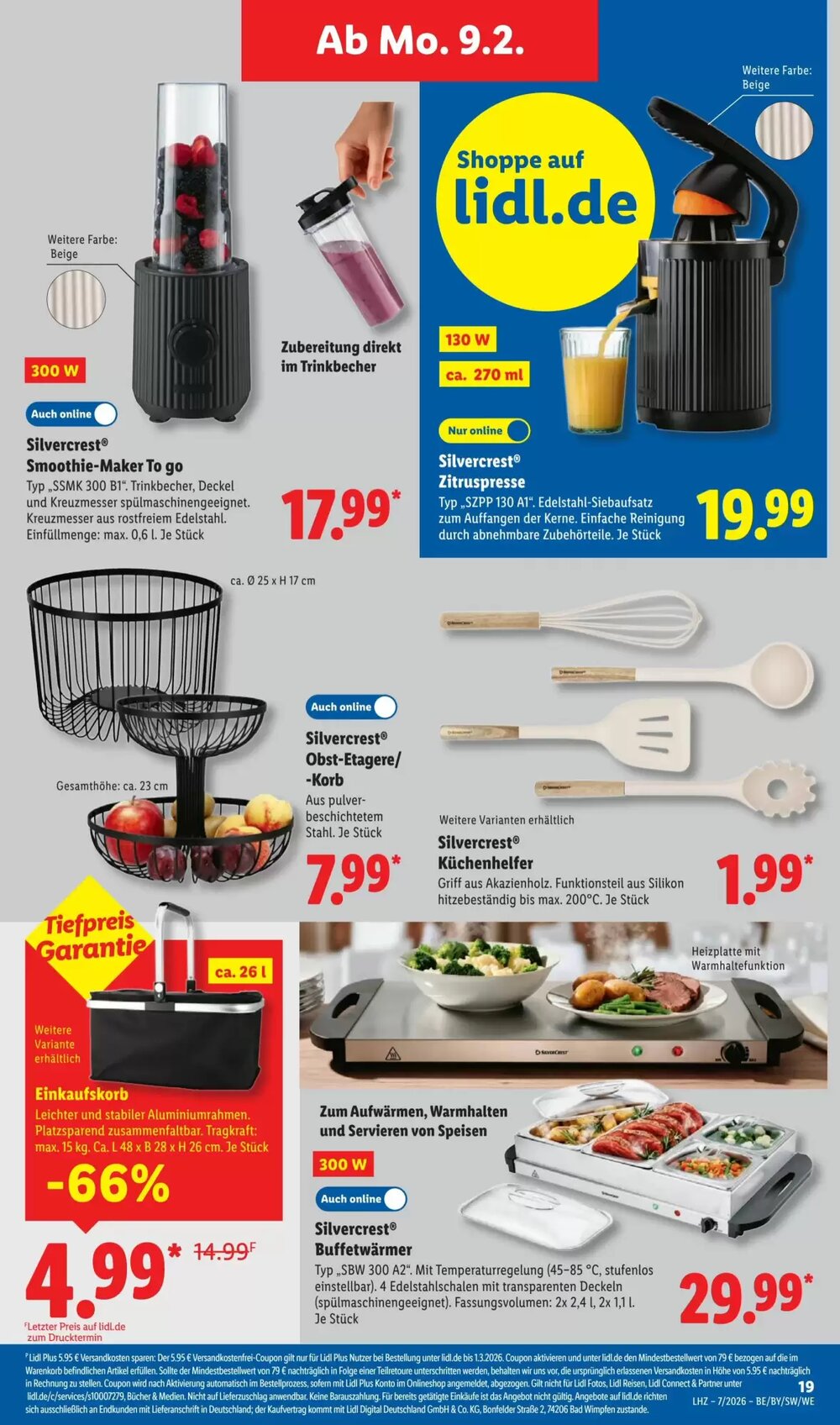 Lidl Prospekt (ab 09.02.2026) zum Blättern - Seite 33