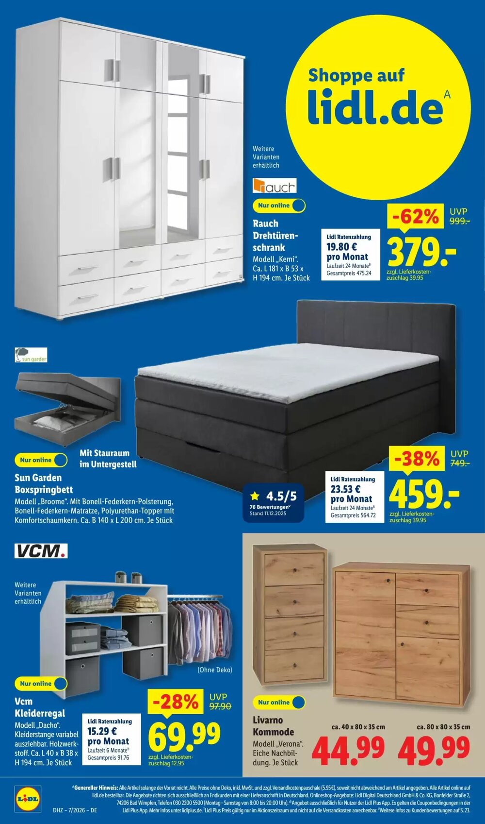 Lidl Prospekt (ab 09.02.2026) zum Blättern - Seite 36