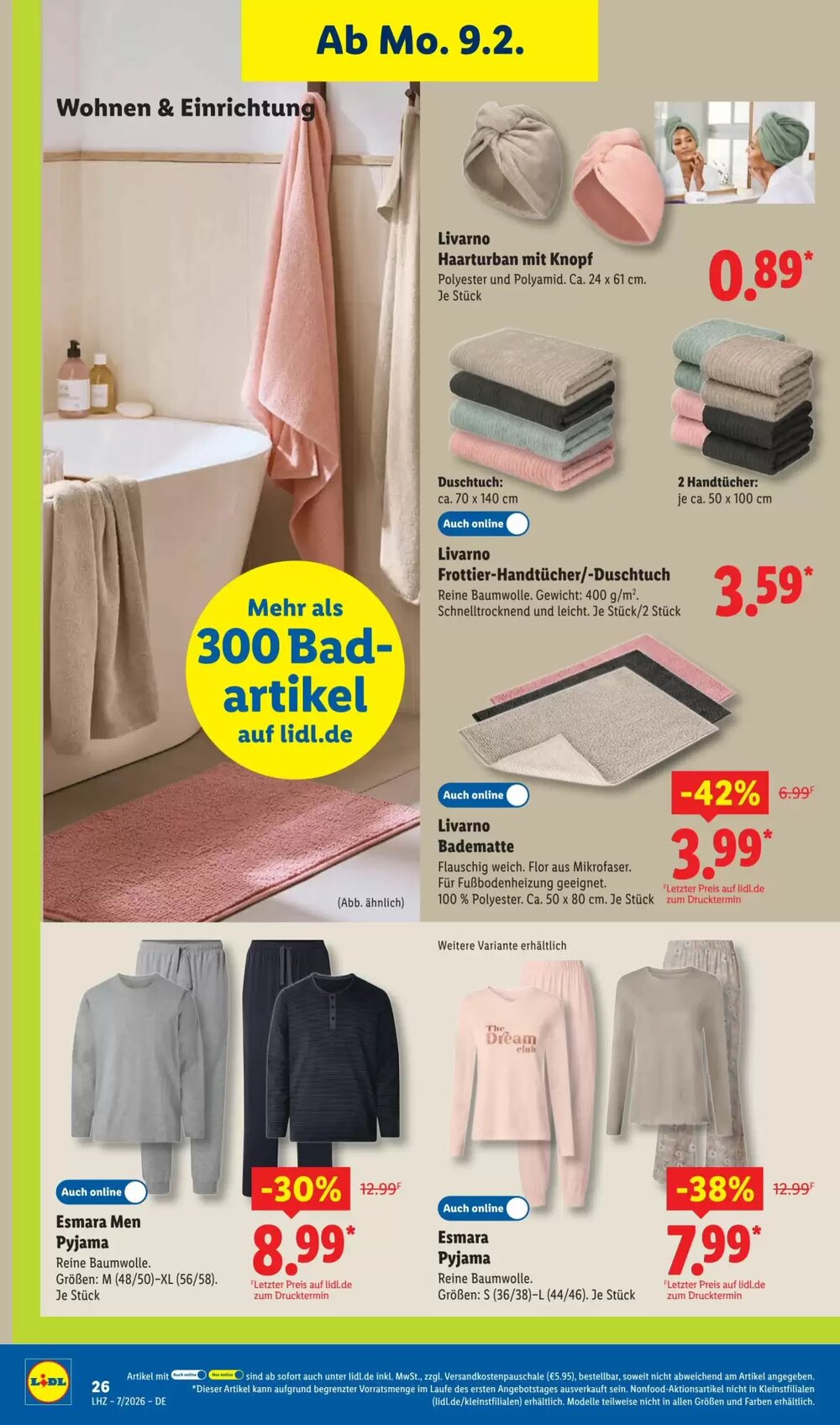 Lidl Prospekt (ab 09.02.2026) zum Blättern - Seite 42