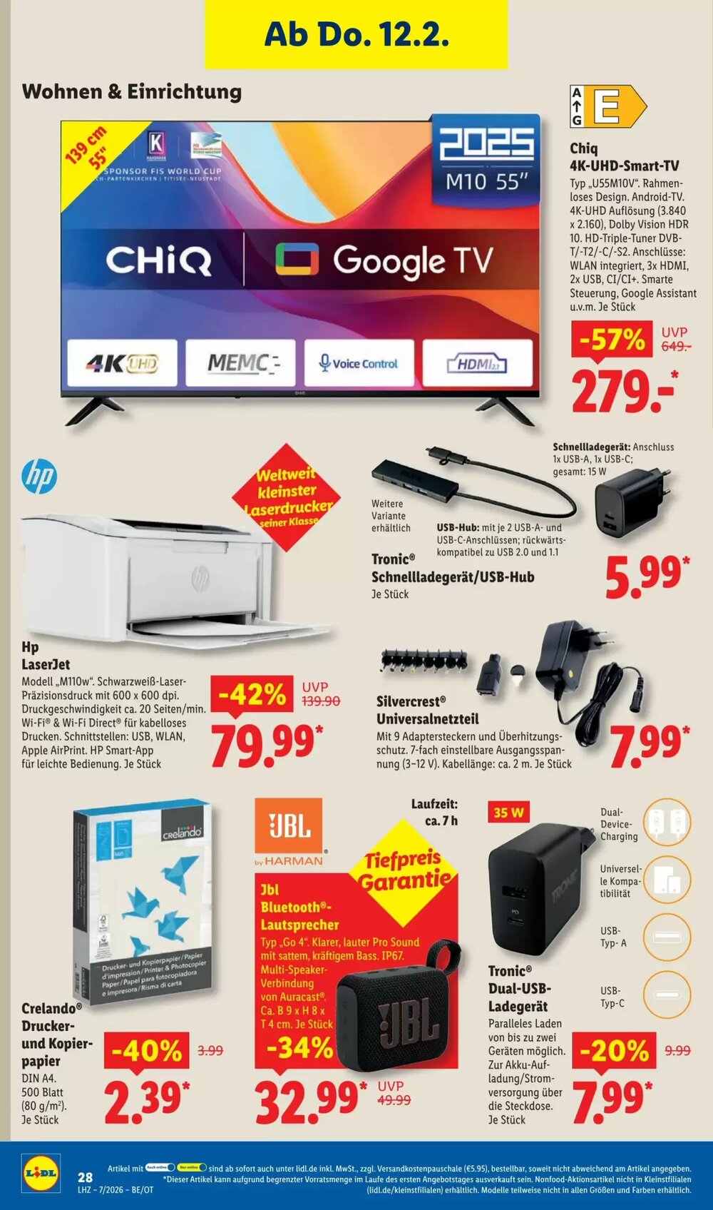 Lidl Prospekt (ab 09.02.2026) zum Blättern - Seite 44