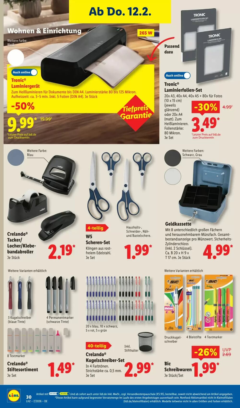 Lidl Prospekt (ab 09.02.2026) zum Blättern - Seite 46