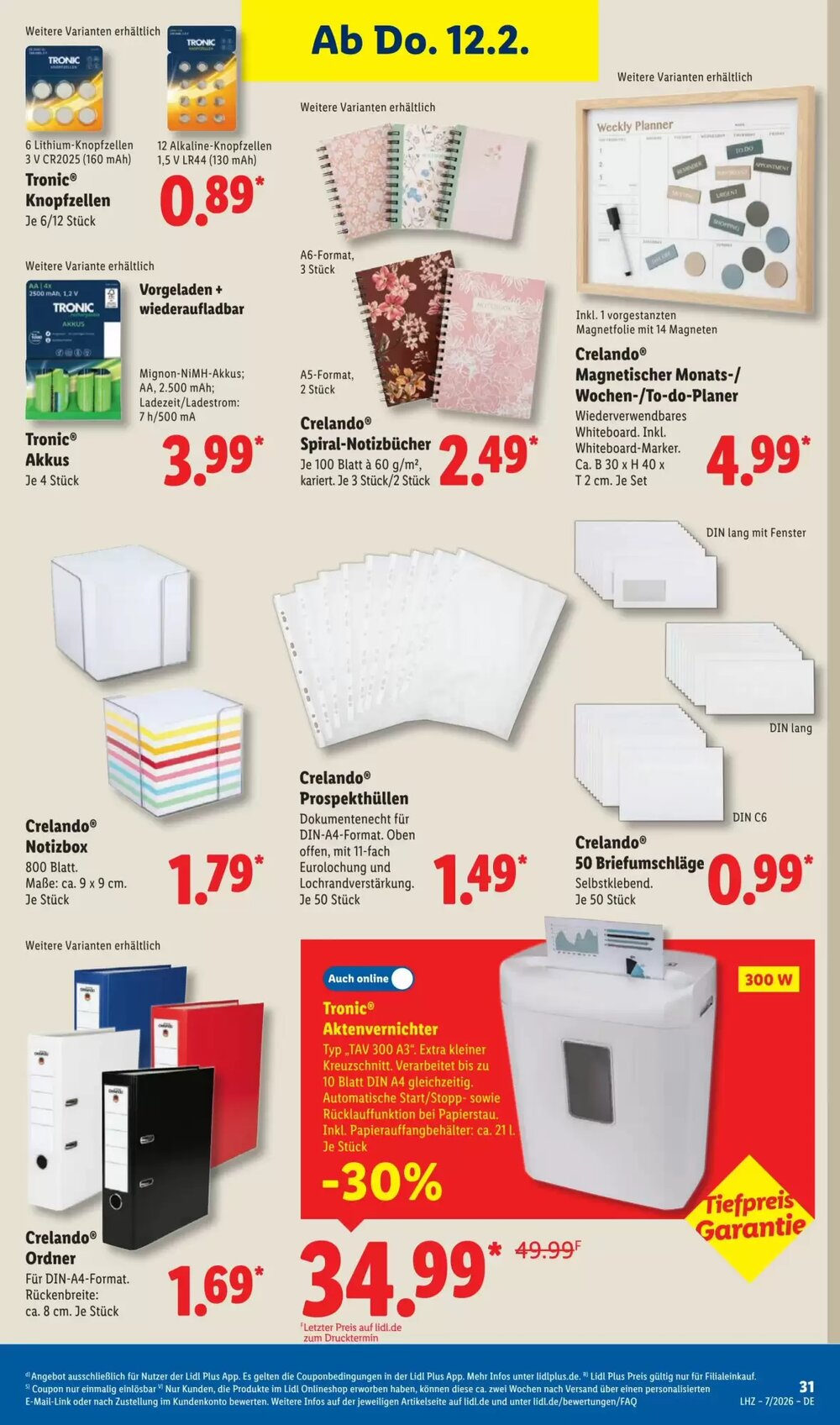 Lidl Prospekt (ab 09.02.2026) zum Blättern - Seite 47