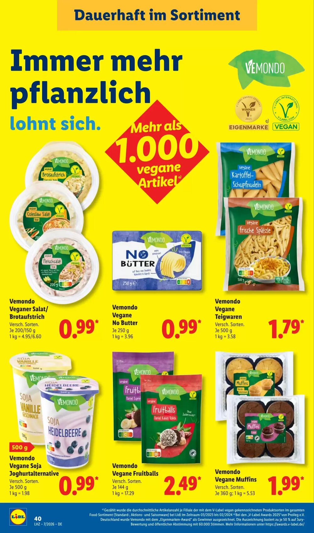 Lidl Prospekt (ab 09.02.2026) zum Blättern - Seite 60