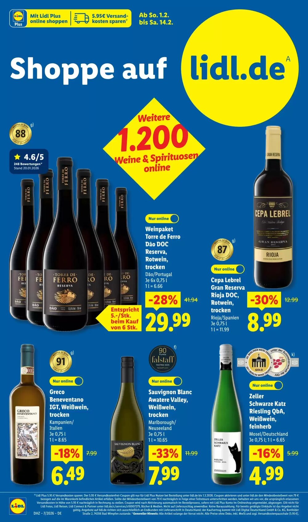 Lidl Prospekt (ab 09.02.2026) zum Blättern - Seite 62