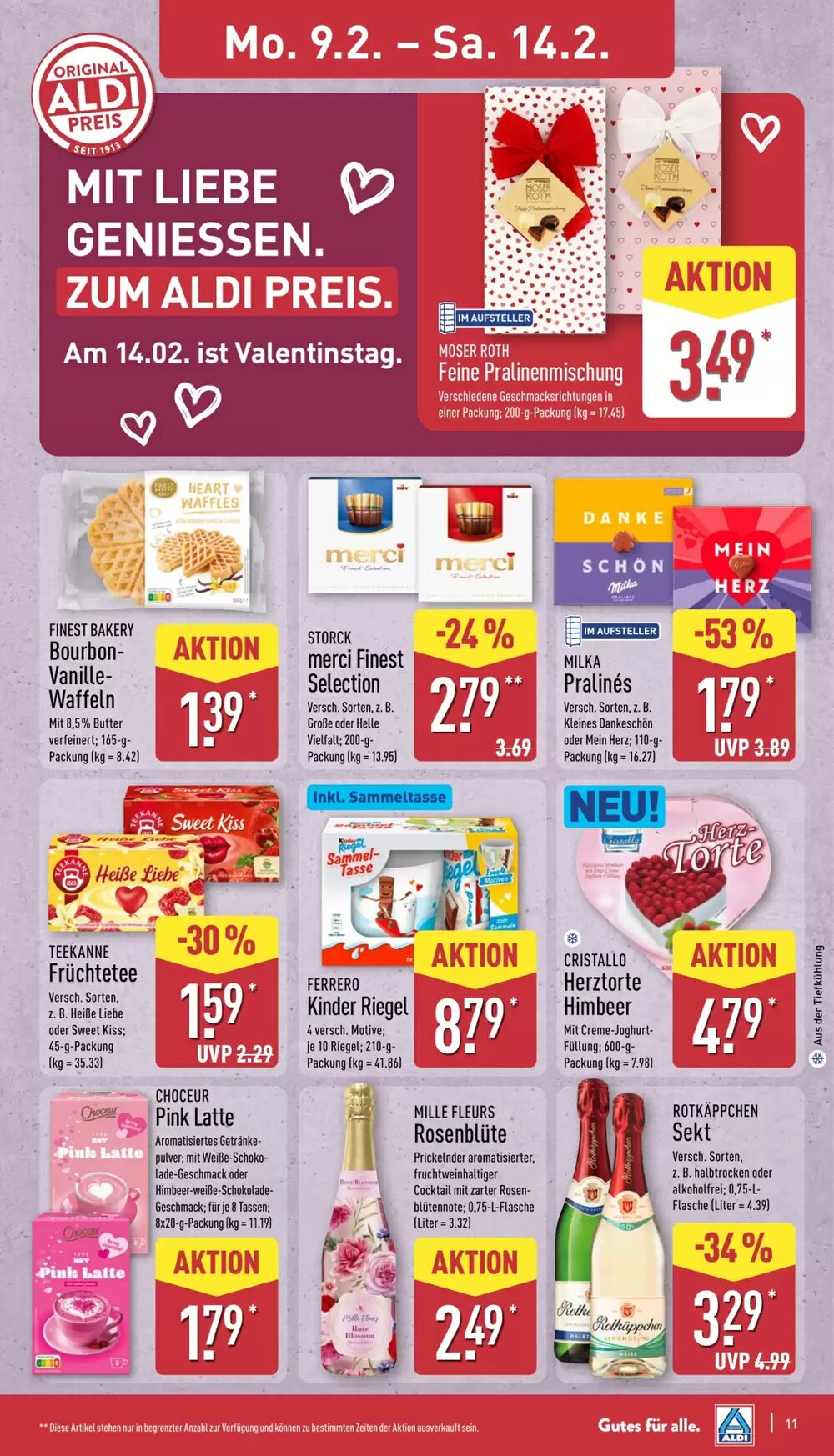 Aldi Nord Prospekt (ab 09.02.2026) zum Blättern - Seite 14