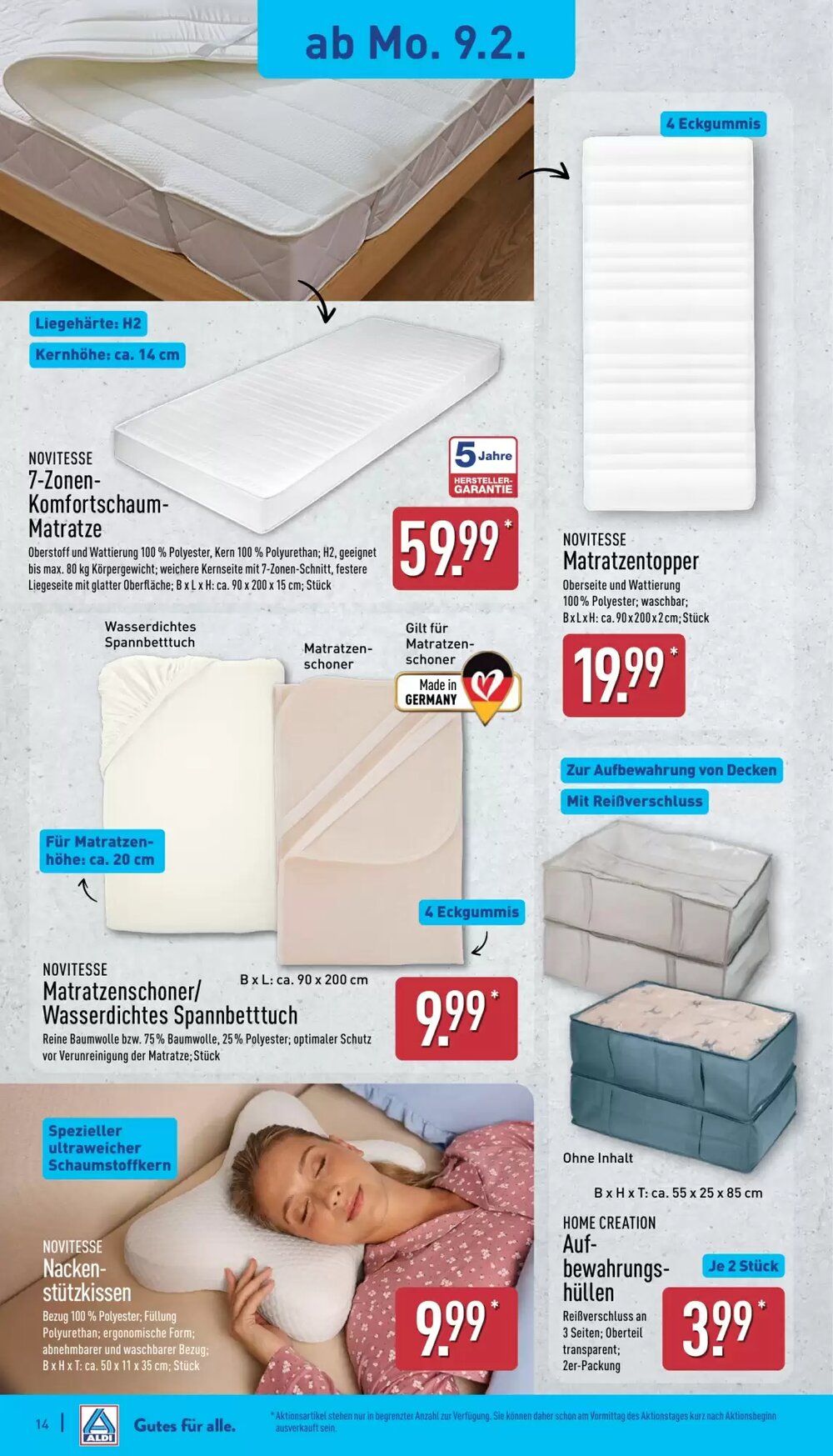 Aldi Nord Prospekt (ab 09.02.2026) zum Blättern - Seite 17