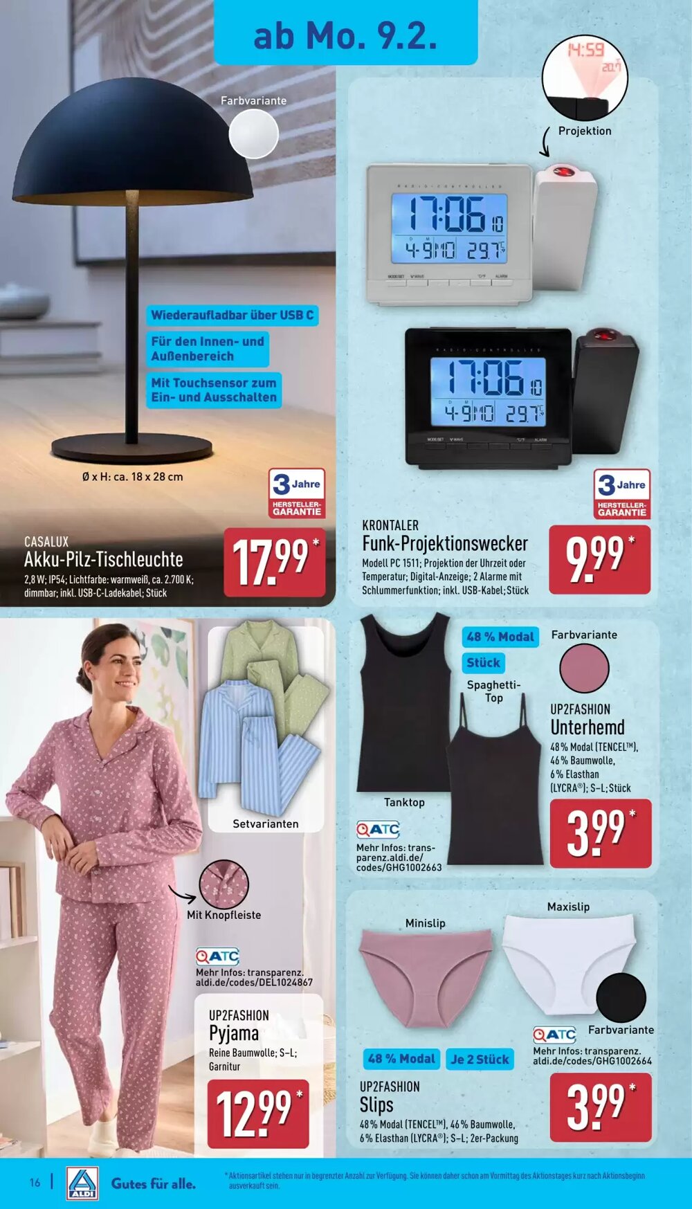 Aldi Nord Prospekt (ab 09.02.2026) zum Blättern - Seite 19