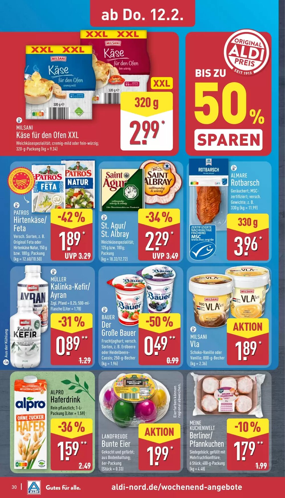 Aldi Nord Prospekt (ab 09.02.2026) zum Blättern - Seite 33