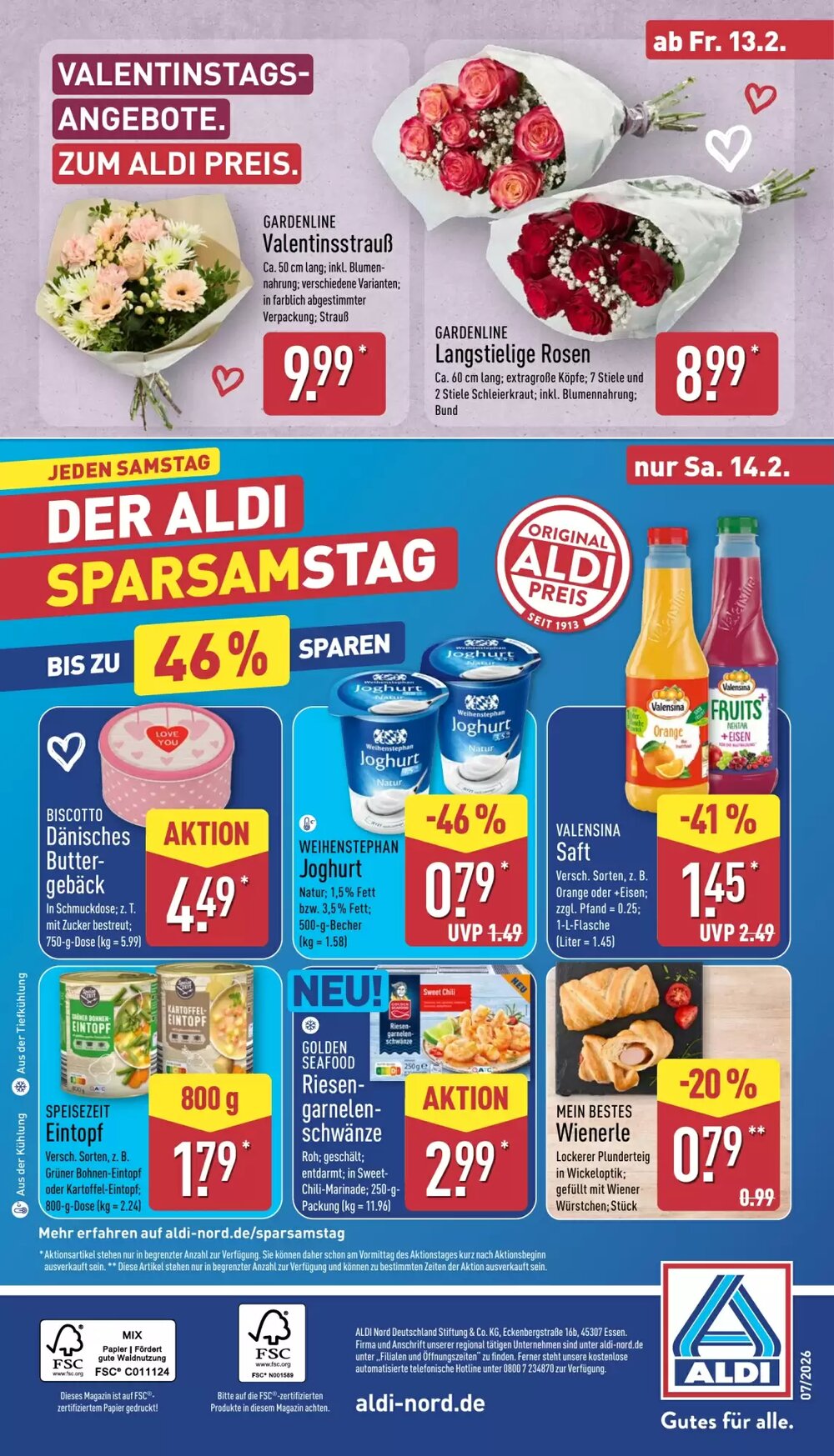 Aldi Nord Prospekt (ab 09.02.2026) zum Blättern - Seite 35