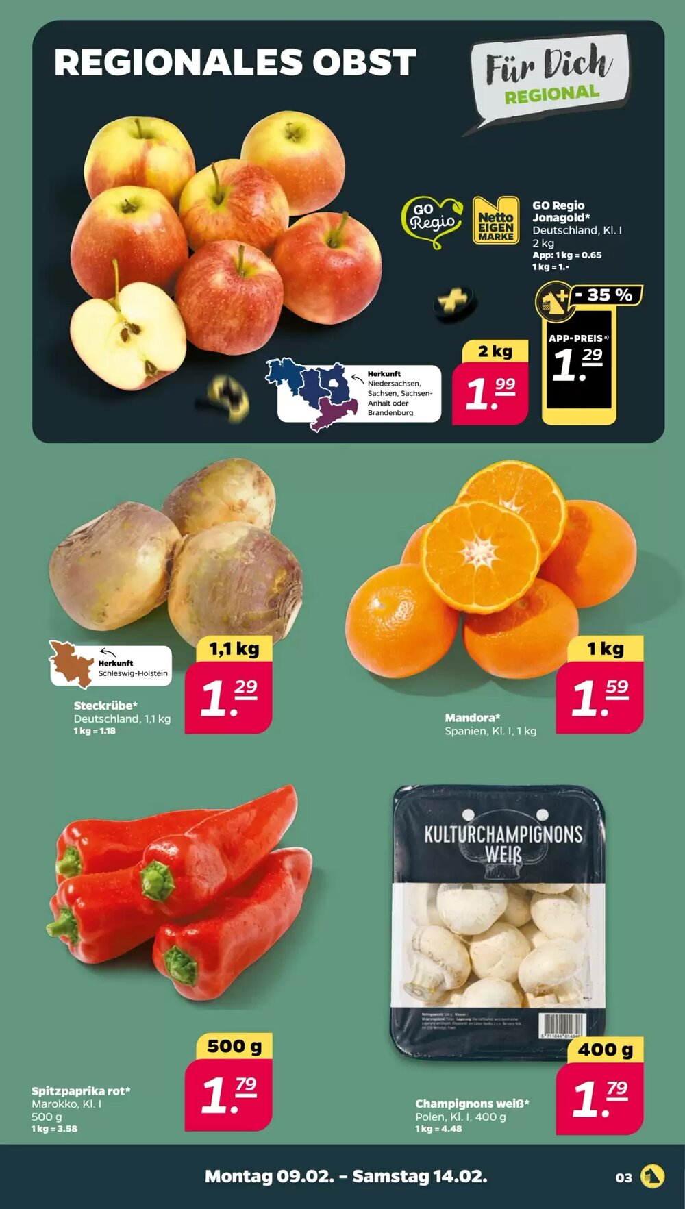 NETTO Prospekt (ab 09.02.2026) zum Blättern - Seite 3