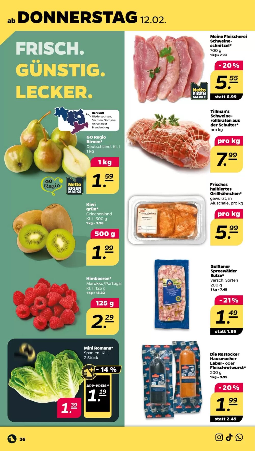NETTO Prospekt (ab 09.02.2026) zum Blättern - Seite 30