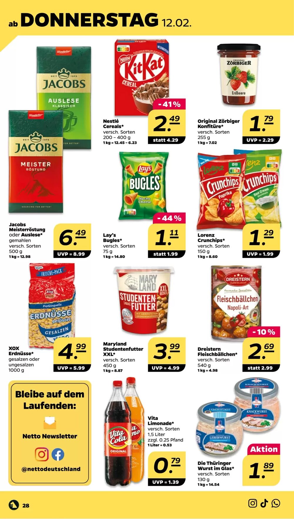 NETTO Prospekt (ab 09.02.2026) zum Blättern - Seite 32