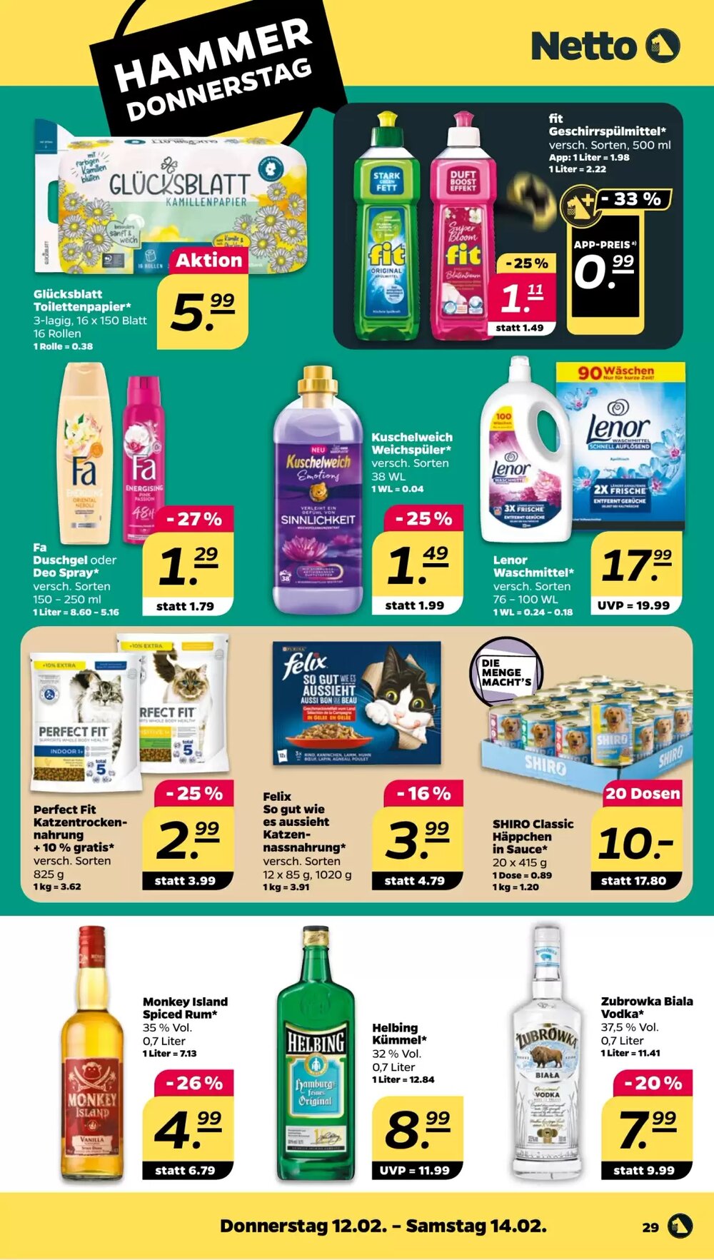 NETTO Prospekt (ab 09.02.2026) zum Blättern - Seite 33