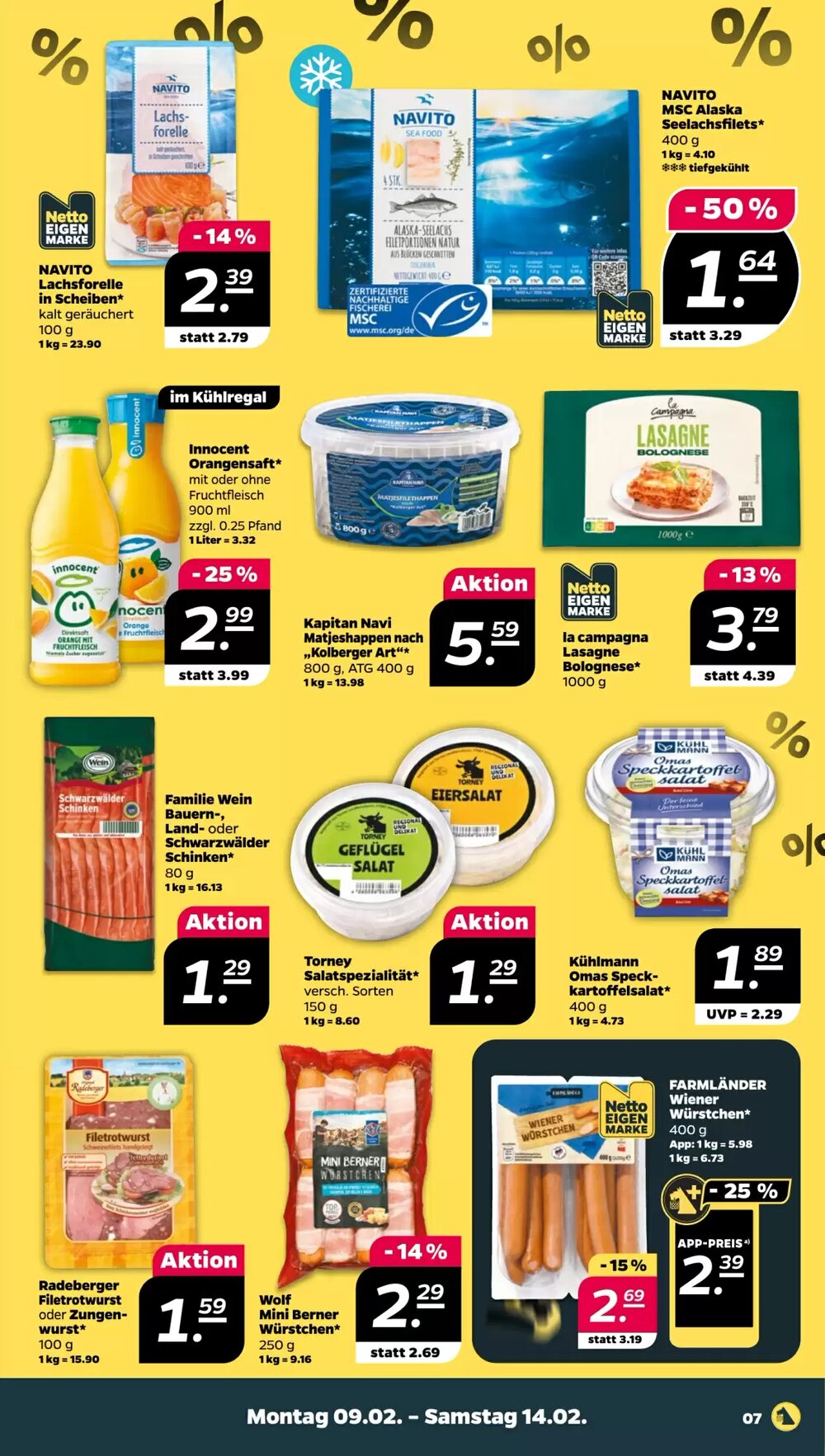 NETTO Prospekt (ab 09.02.2026) zum Blättern - Seite 7