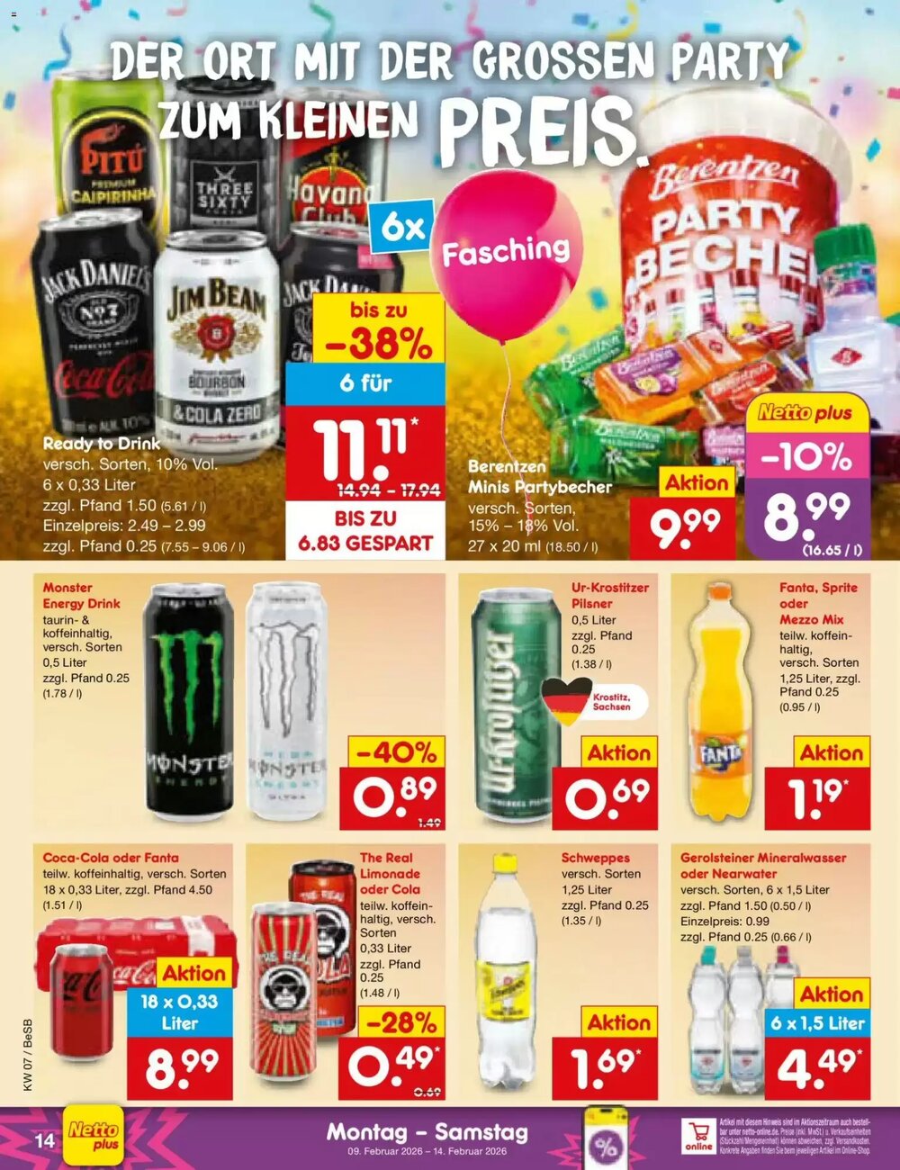 Netto Marken-Discount Prospekt (ab 09.02.2026) zum Blättern - Seite 14