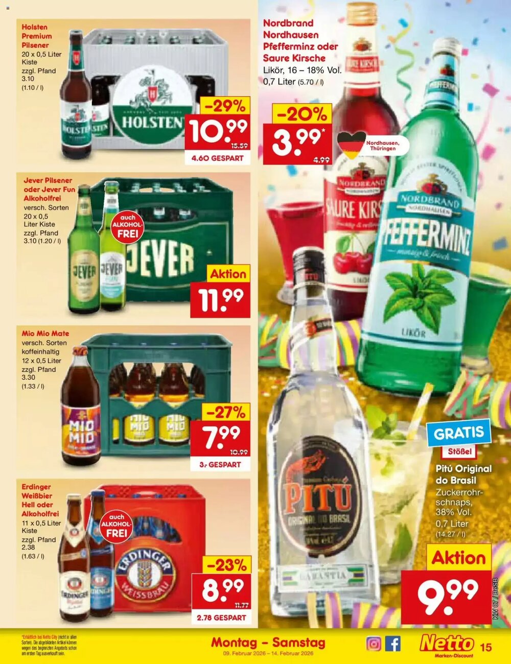 Netto Marken-Discount Prospekt (ab 09.02.2026) zum Blättern - Seite 15