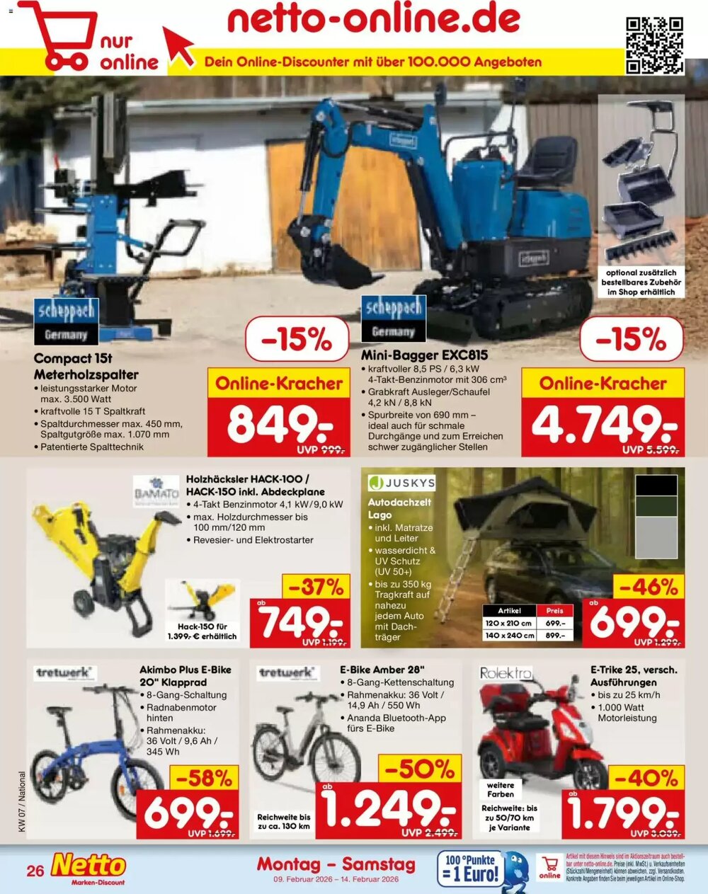Netto Marken-Discount Prospekt (ab 09.02.2026) zum Blättern - Seite 32