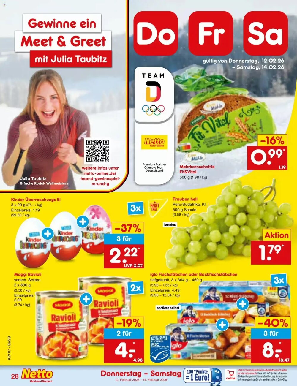 Netto Marken-Discount Prospekt (ab 09.02.2026) zum Blättern - Seite 36