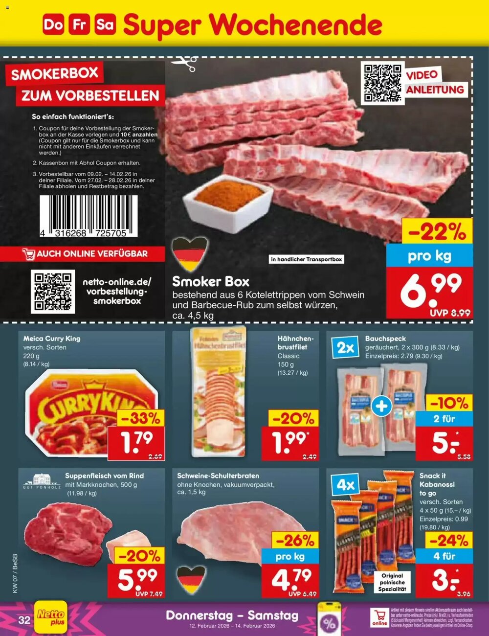 Netto Marken-Discount Prospekt (ab 09.02.2026) zum Blättern - Seite 42