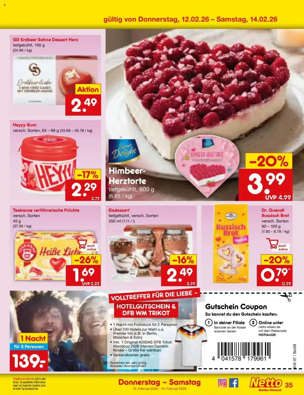 Netto Marken-Discount Prospekt (ab 09.02.2026) zum Blättern - Seite 45
