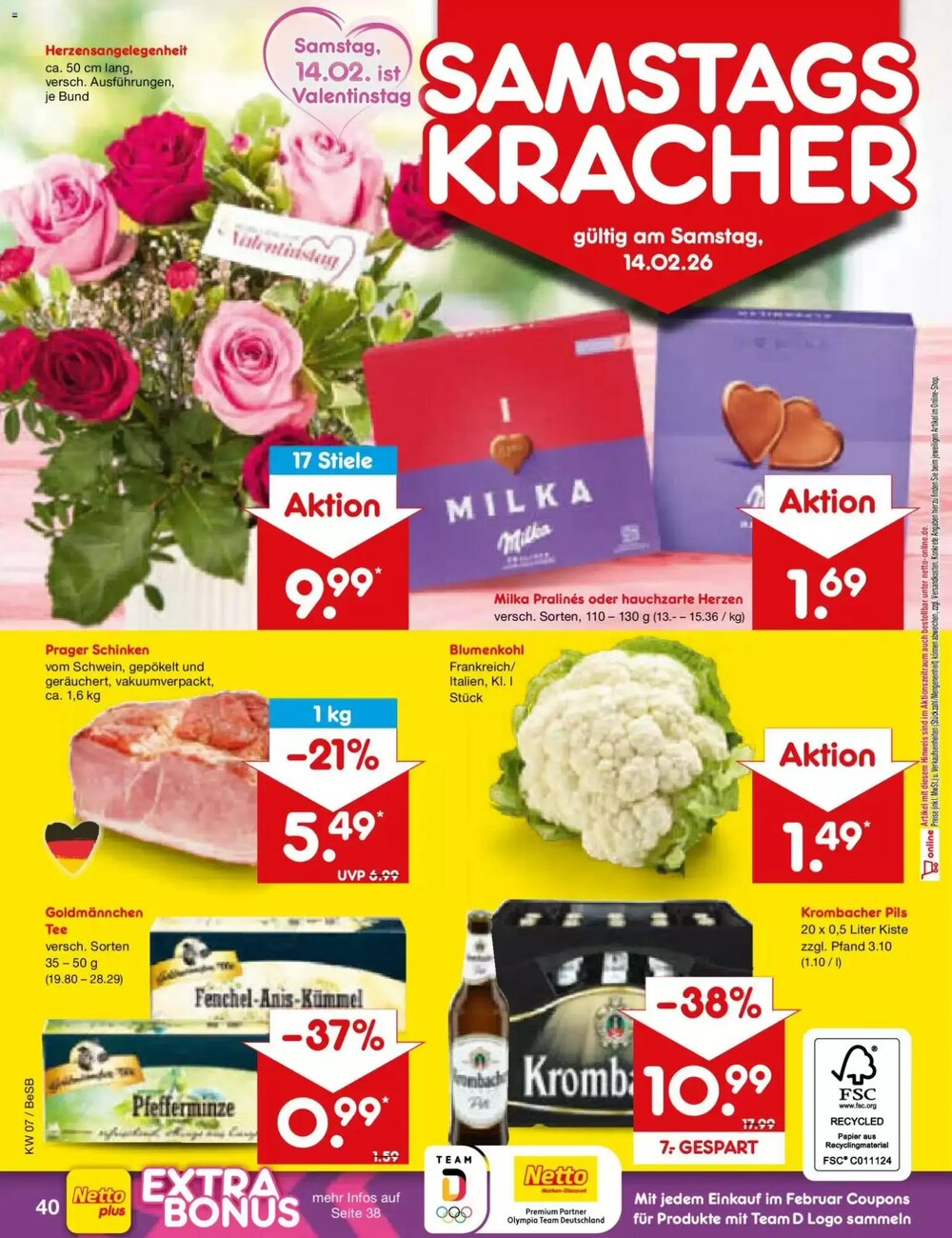 Netto Marken-Discount Prospekt (ab 09.02.2026) zum Blättern - Seite 52