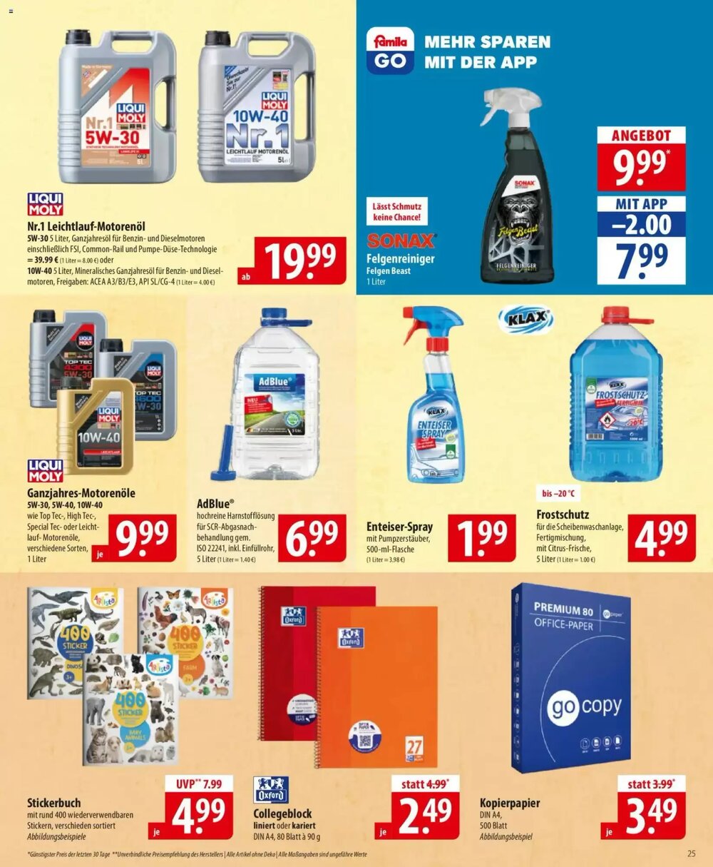 Famila Nord Ost Prospekt (ab 09.02.2026) zum Blättern - Seite 25