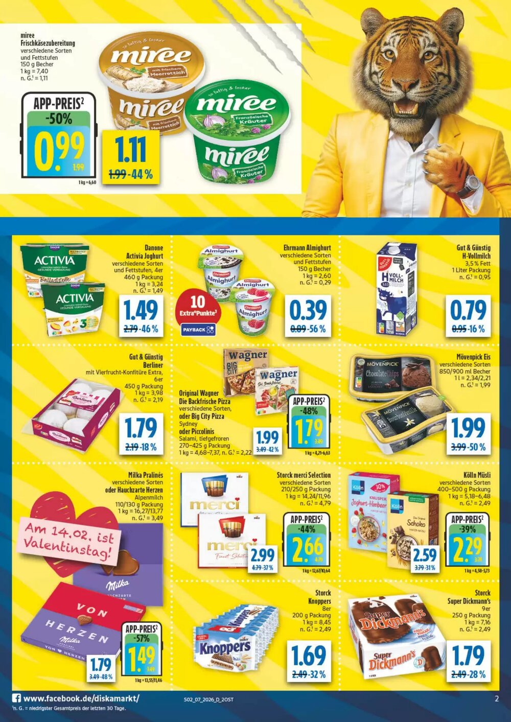 diska Prospekt (ab 09.02.2026) zum Blättern - Seite 2