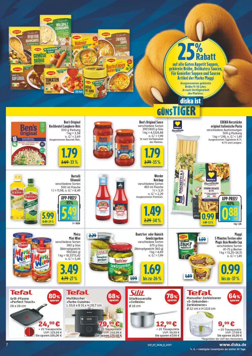 diska Prospekt (ab 09.02.2026) zum Blättern - Seite 7