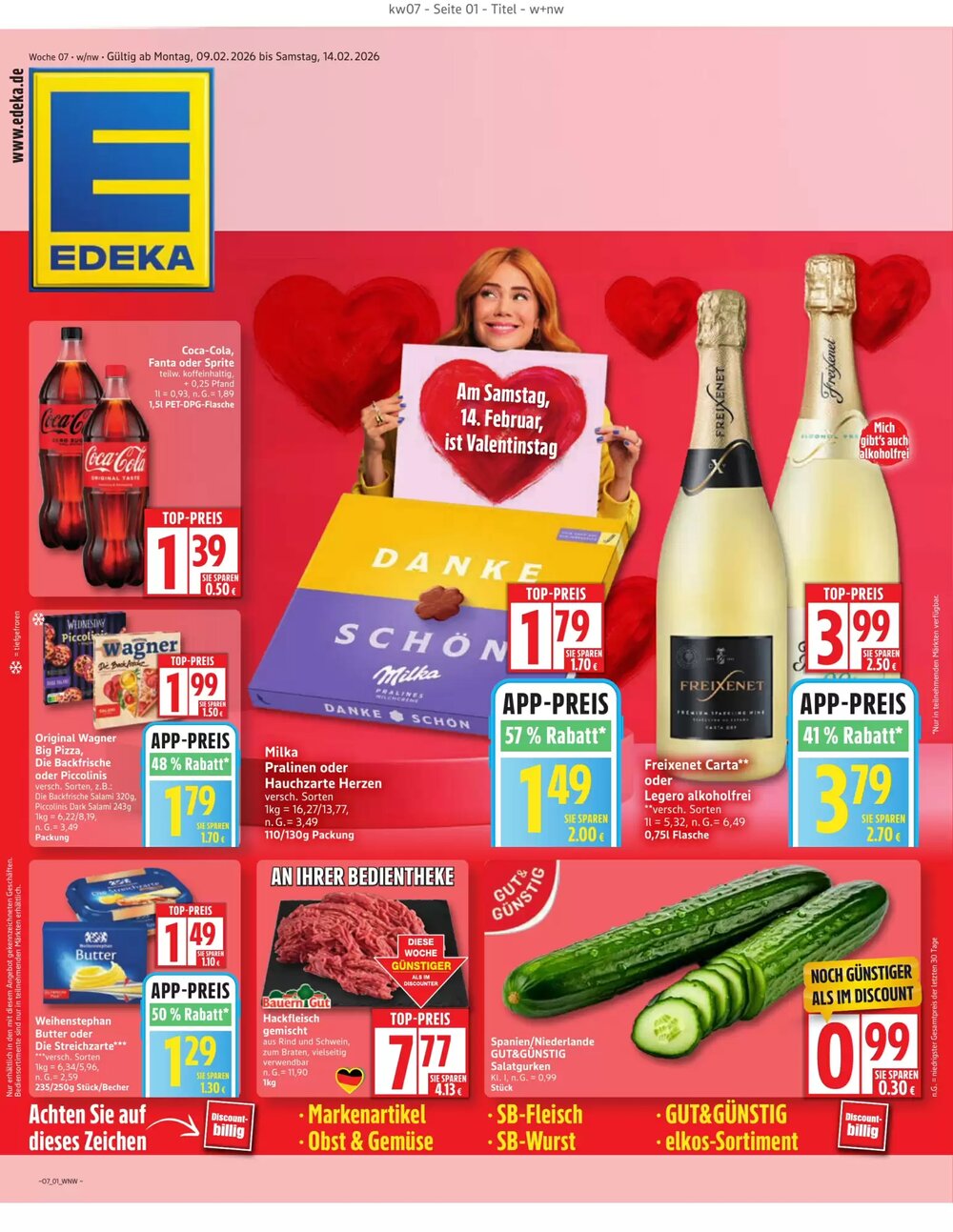 Edeka Prospekt (ab 09.02.2026) zum Blättern - Seite 1