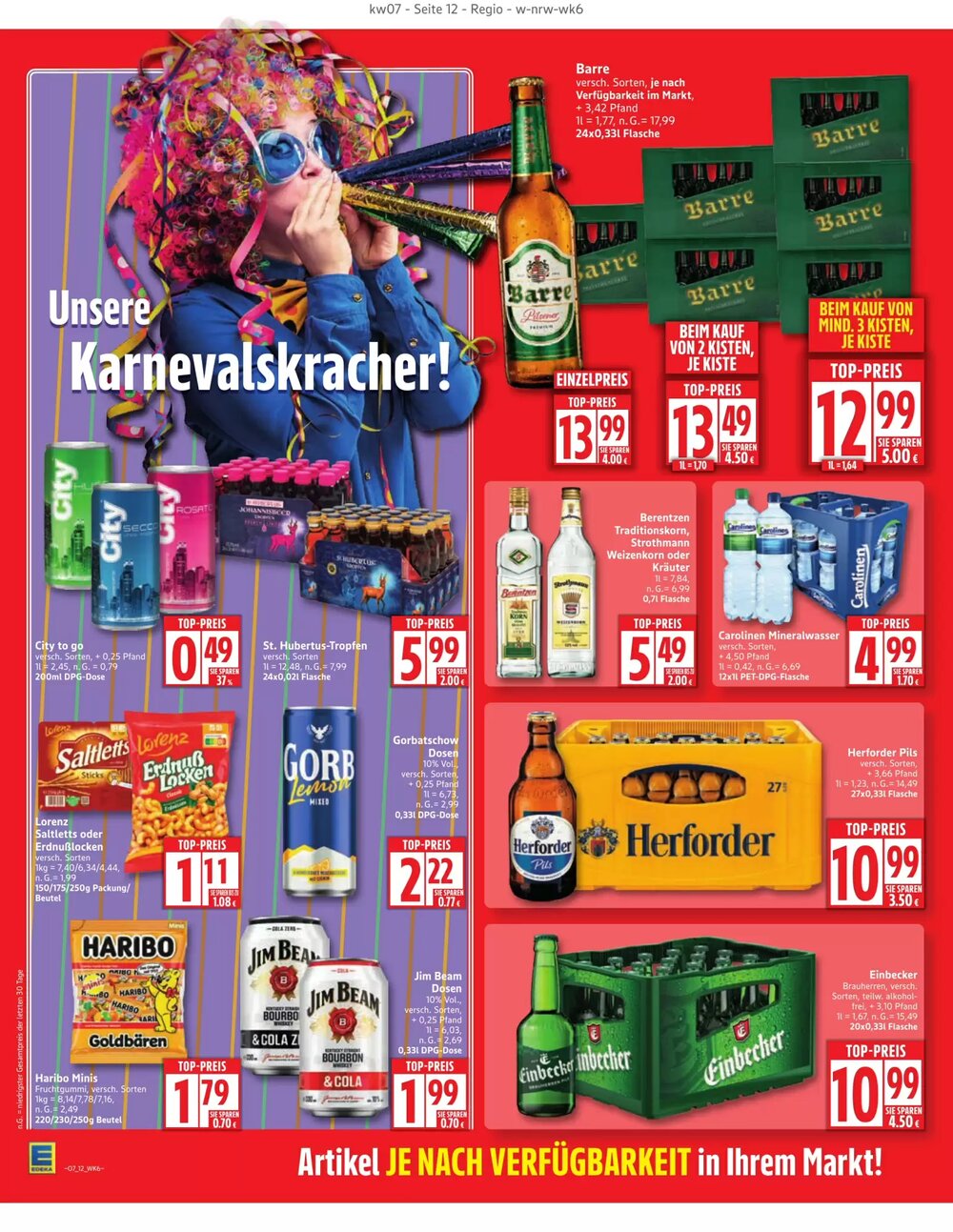 Edeka Prospekt (ab 09.02.2026) zum Blättern - Seite 12