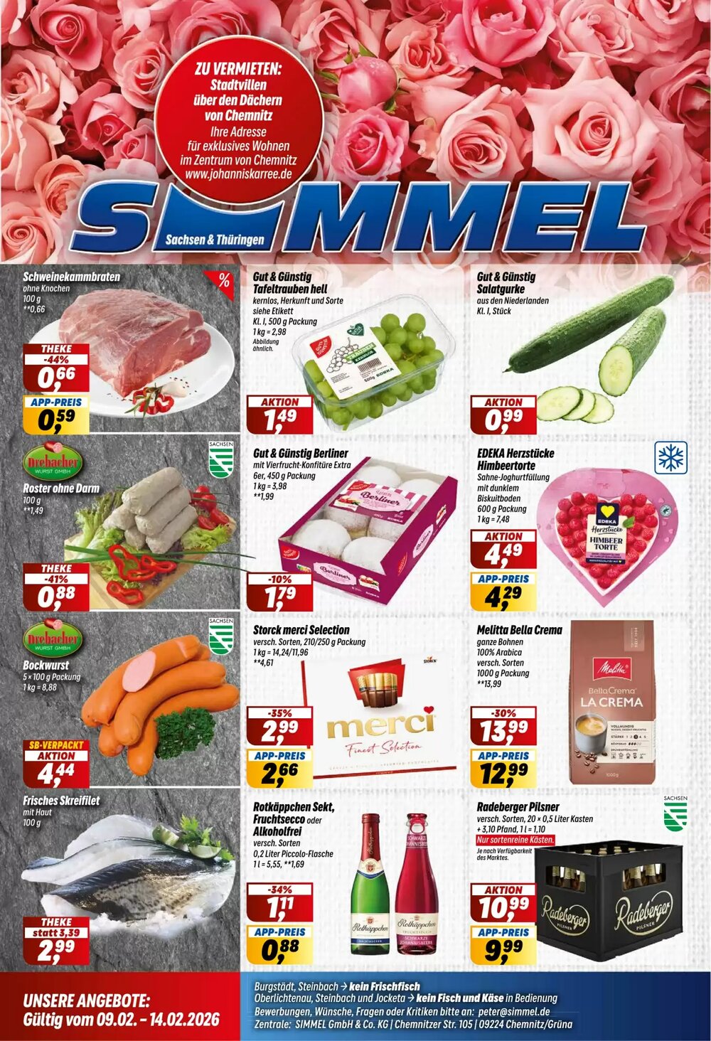 Simmel Prospekt (ab 09.02.2026) zum Blättern - Seite 1