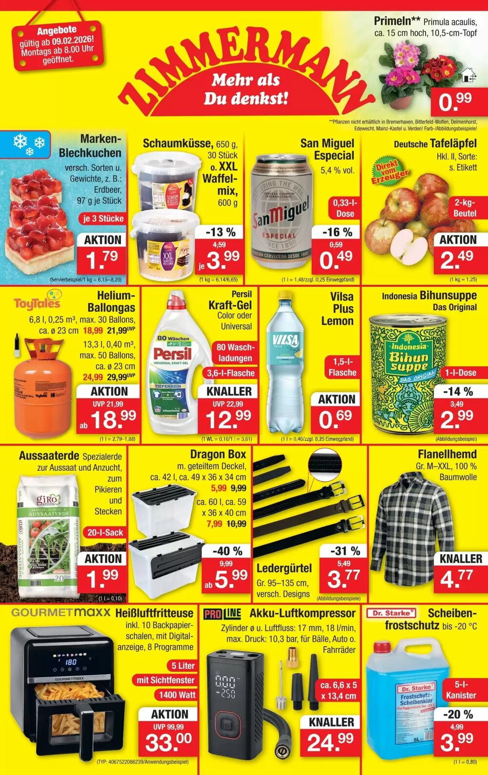 Zimmermann Prospekt (ab 09.02.2026) zum Blättern - Seite 1