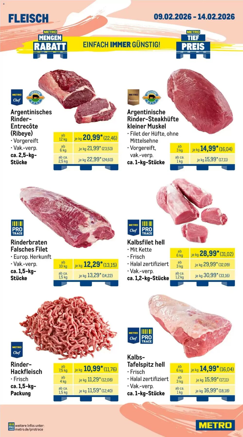 METRO Prospekt (ab 09.02.2026) zum Blättern - Seite 2