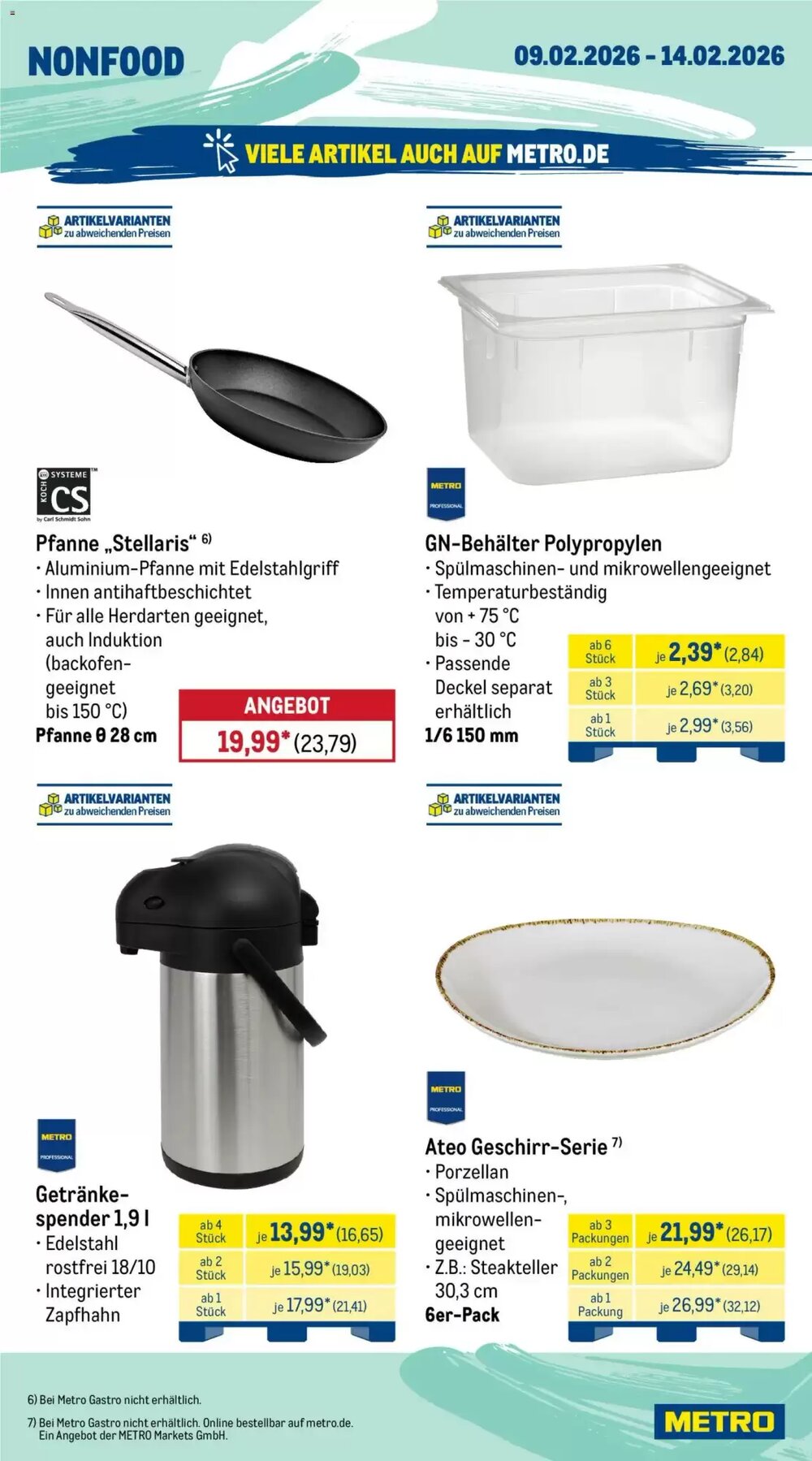 METRO Prospekt (ab 09.02.2026) zum Blättern - Seite 21
