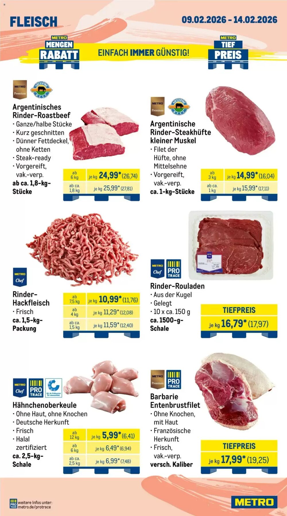 METRO Prospekt (ab 09.02.2026) zum Blättern - Seite 2