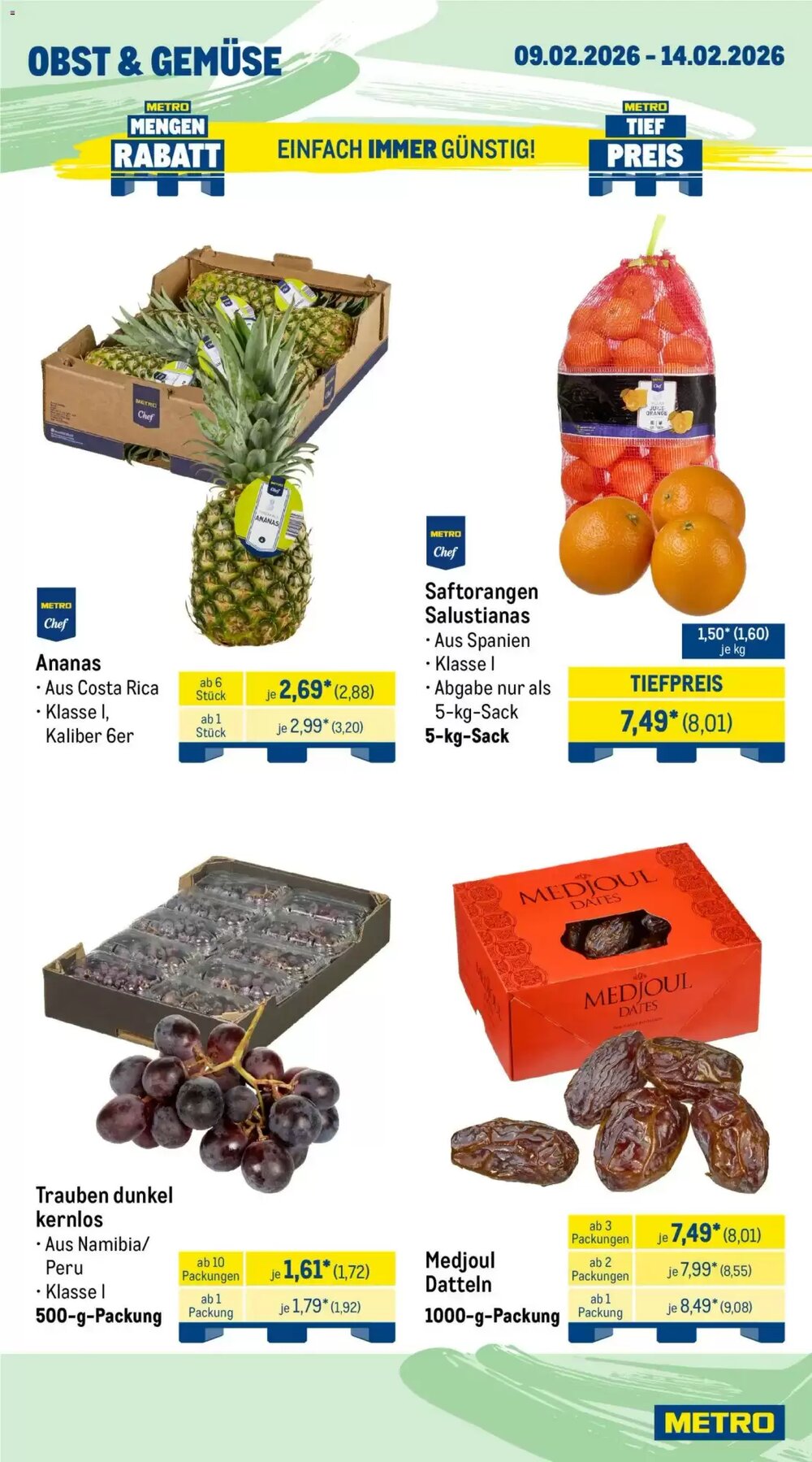 METRO Prospekt (ab 09.02.2026) zum Blättern - Seite 7