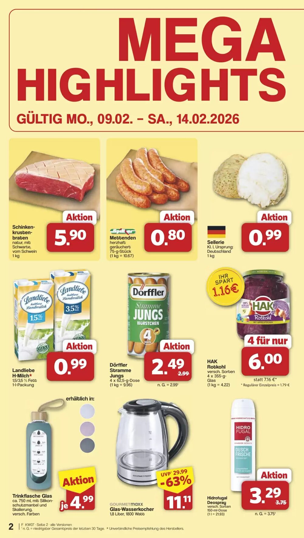 Famila Nord West Prospekt (ab 09.02.2026) zum Blättern - Seite 2