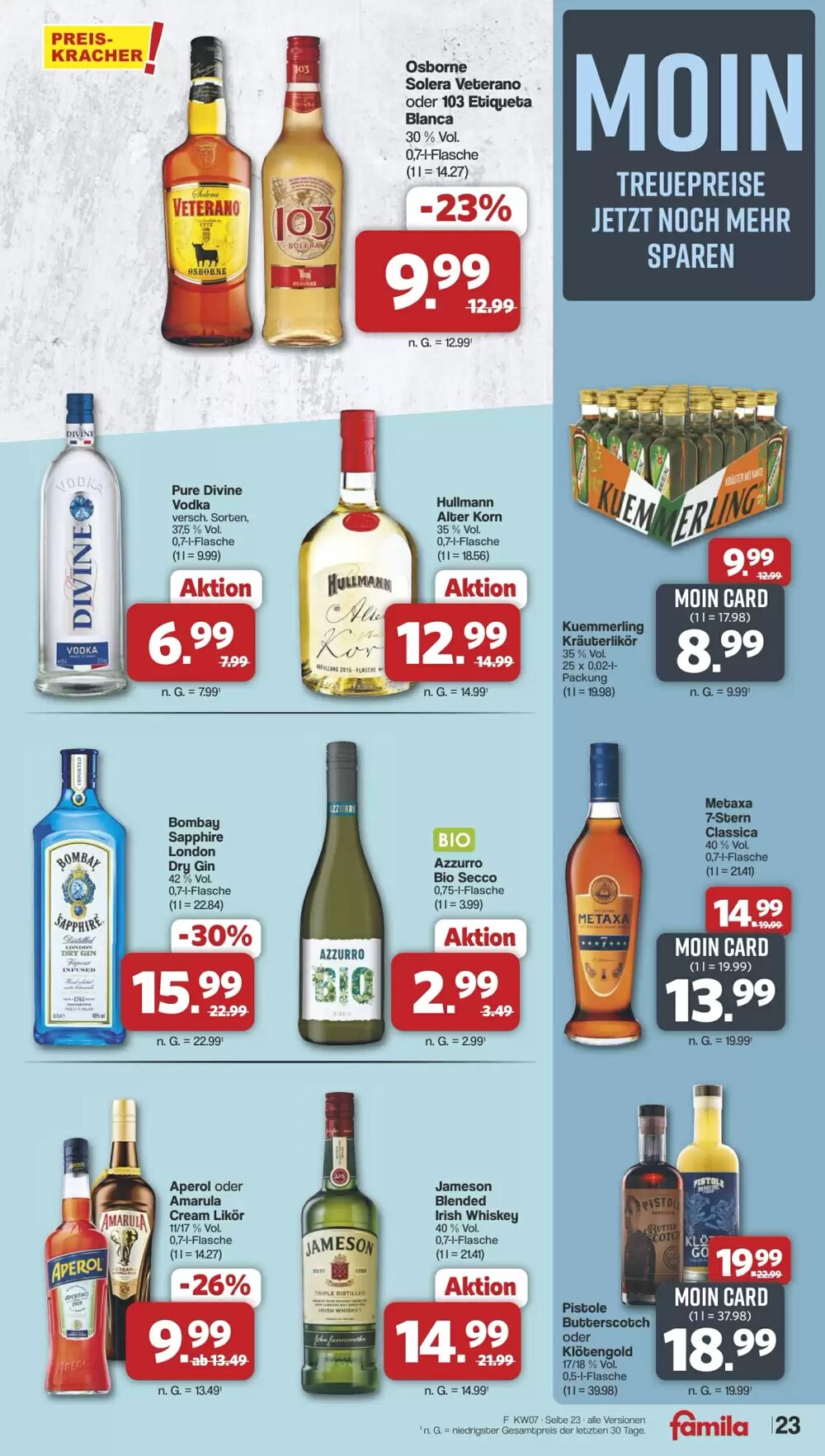 Famila Nord West Prospekt (ab 09.02.2026) zum Blättern - Seite 23