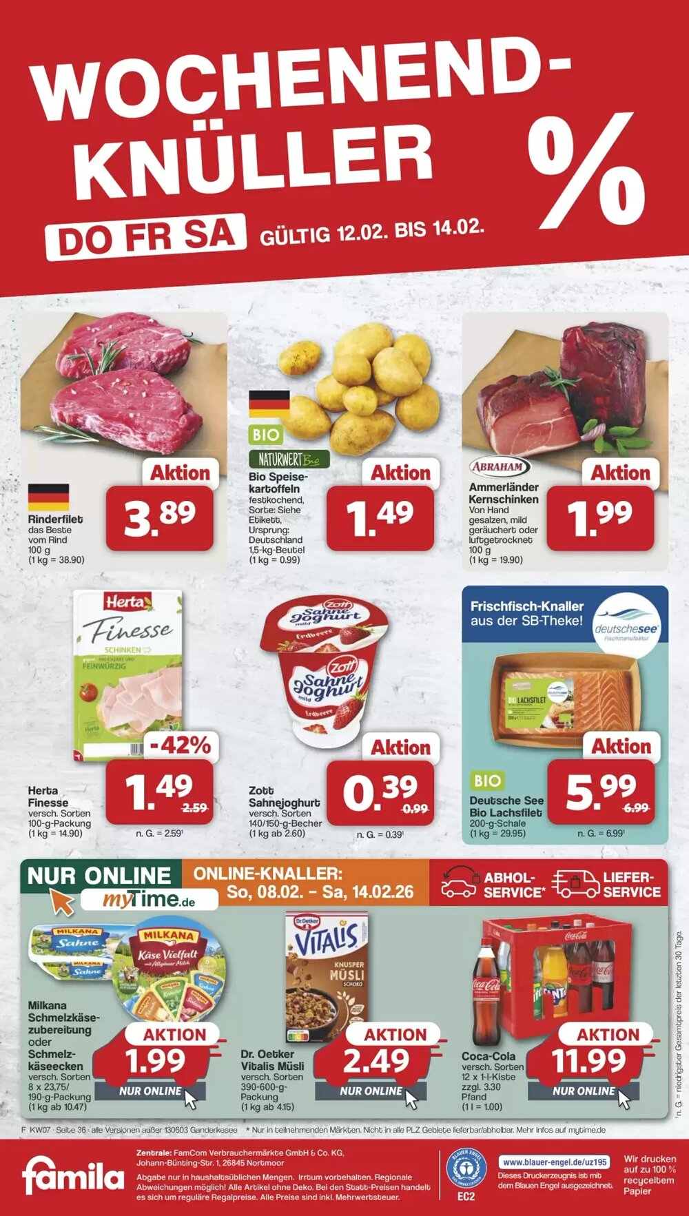Famila Nord West Prospekt (ab 09.02.2026) zum Blättern - Seite 38