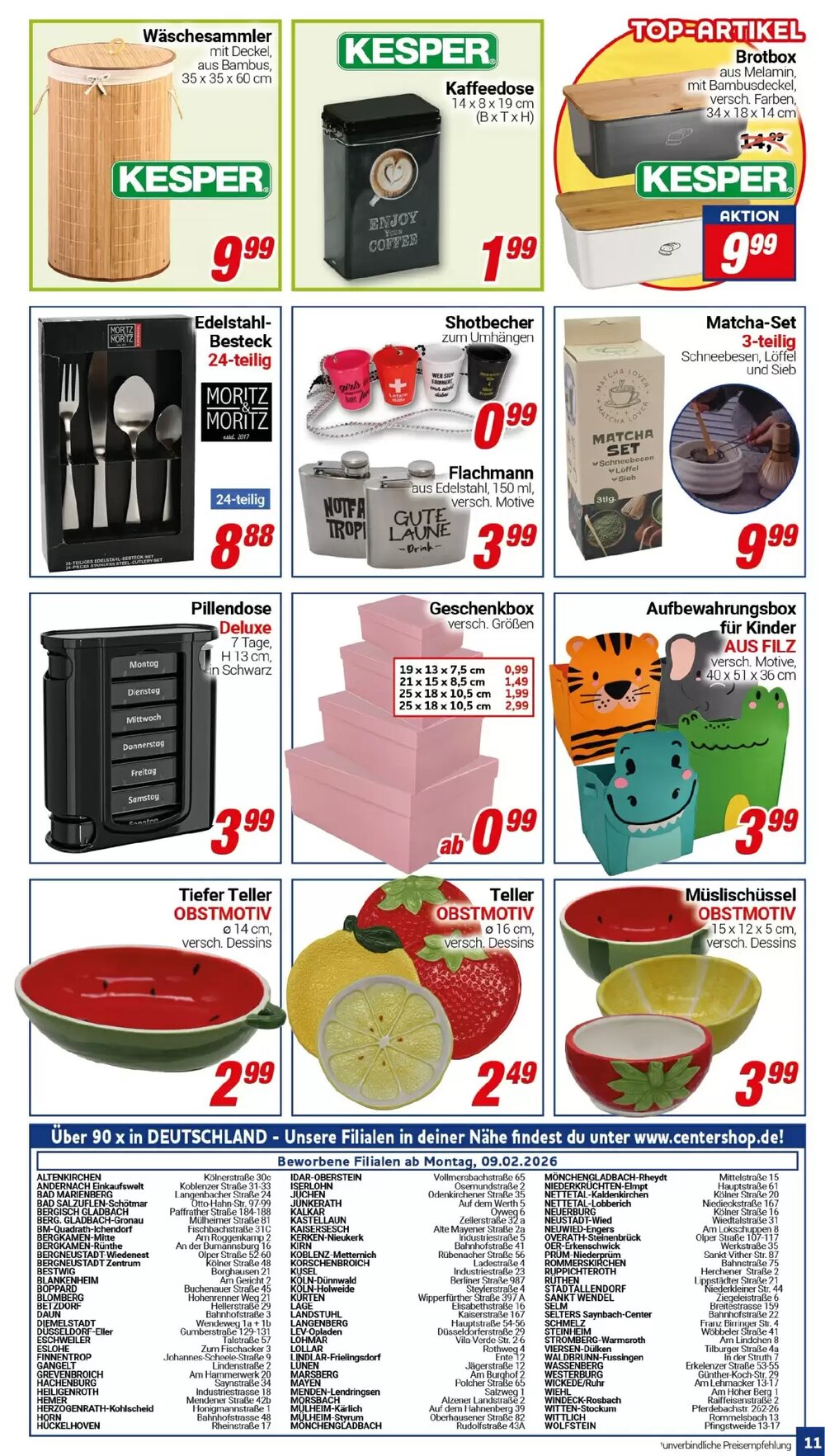 CENTERSHOP Prospekt (ab 09.02.2026) zum Blättern - Seite 11
