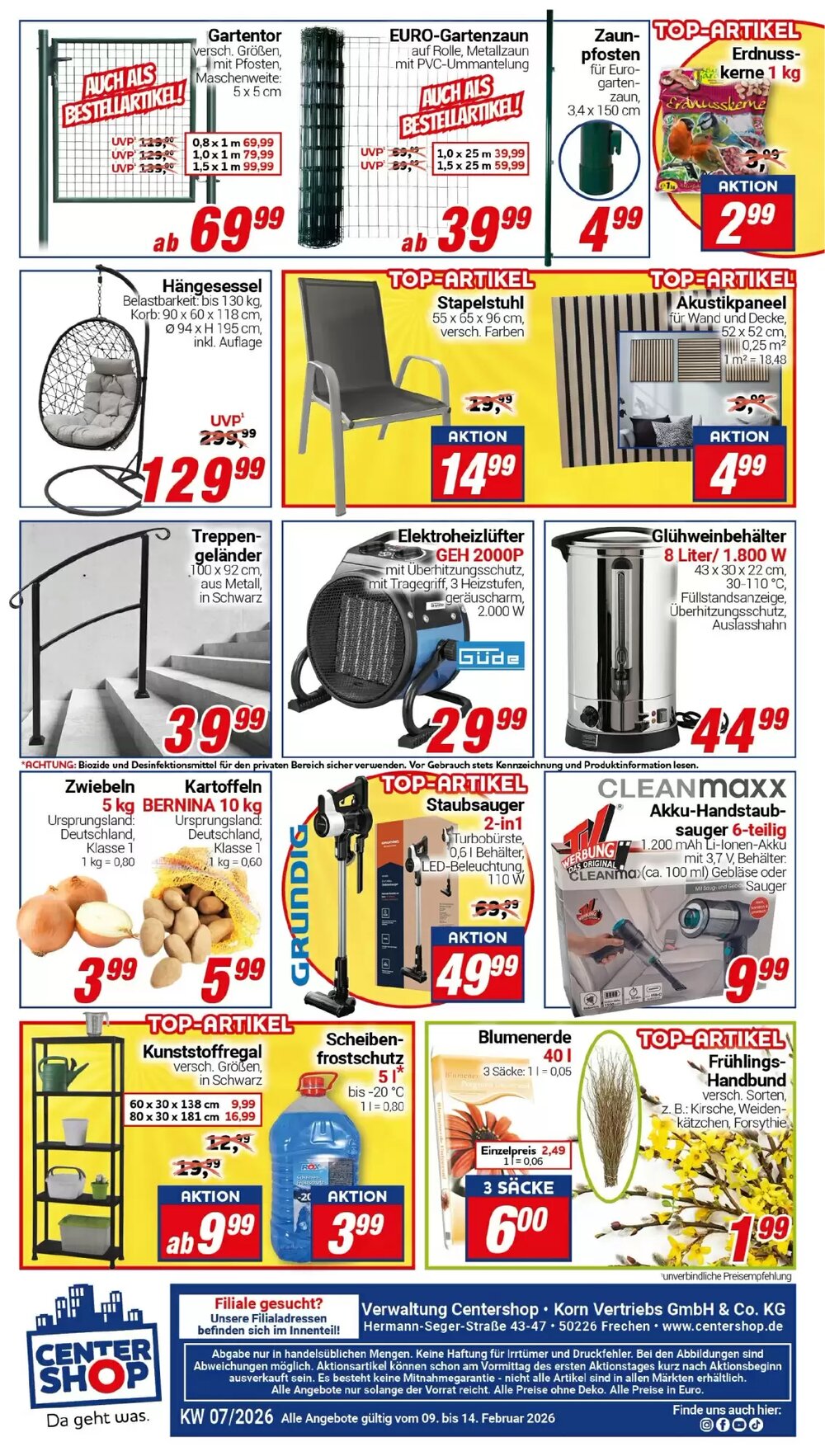 CENTERSHOP Prospekt (ab 09.02.2026) zum Blättern - Seite 16