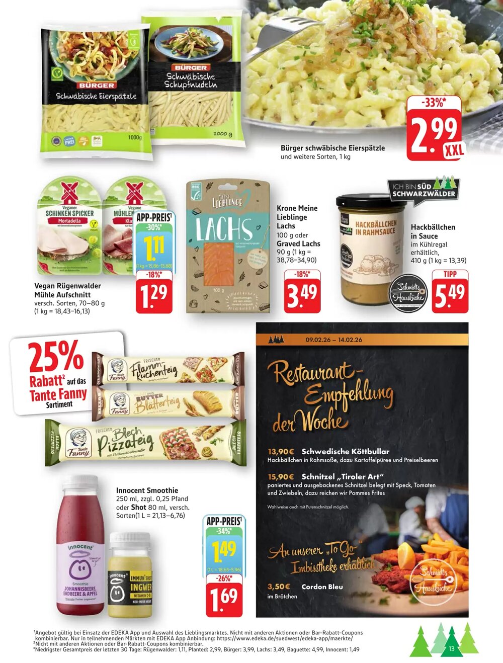Schmidt's Märkte Prospekt (ab 09.02.2026) zum Blättern - Seite 13
