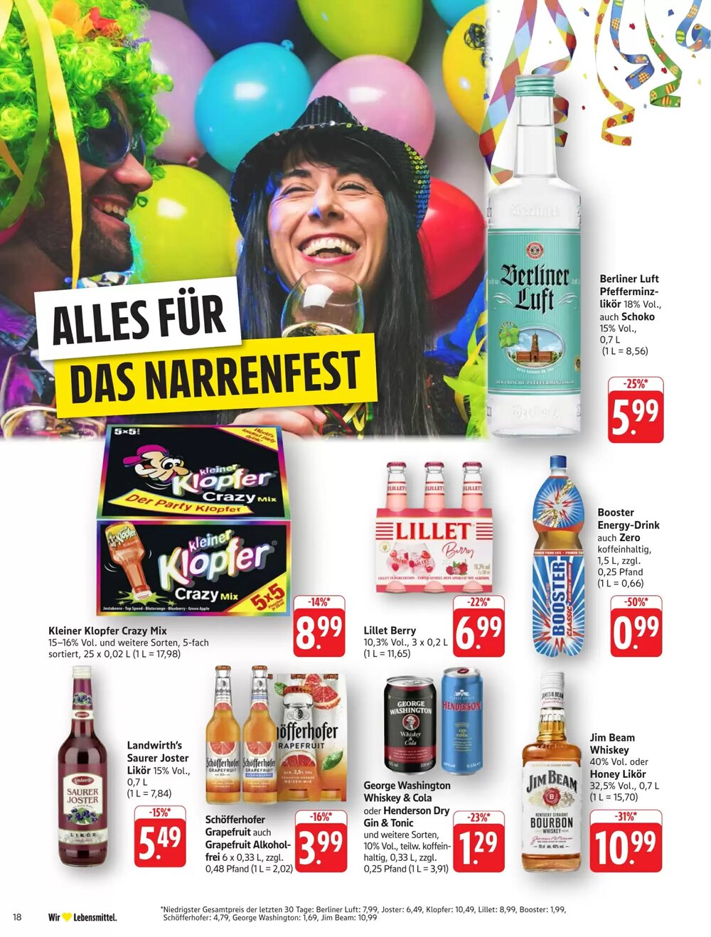 Schmidt's Märkte Prospekt (ab 09.02.2026) zum Blättern - Seite 18