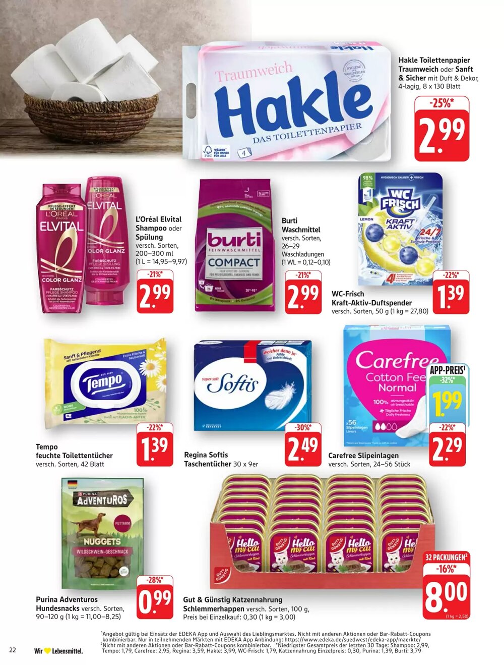 Schmidt's Märkte Prospekt (ab 09.02.2026) zum Blättern - Seite 22