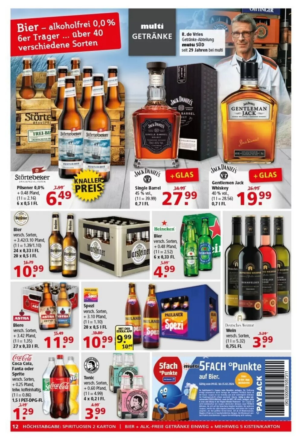 Multi Markt Prospekt (ab 09.02.2026) zum Blättern - Seite 12