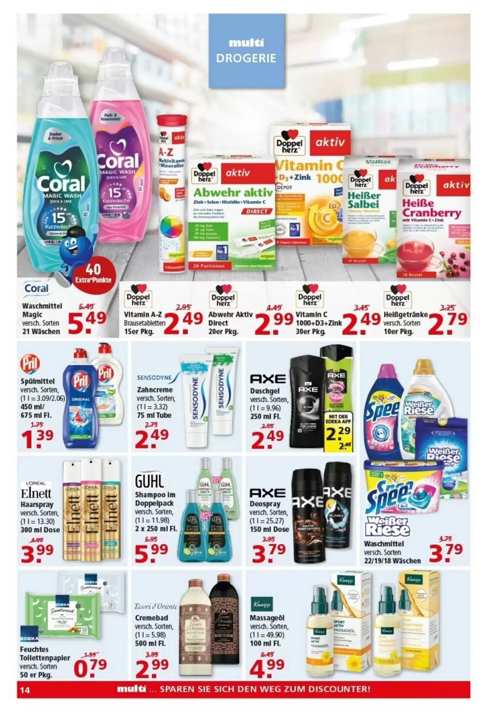 Multi Markt Prospekt (ab 09.02.2026) zum Blättern - Seite 14